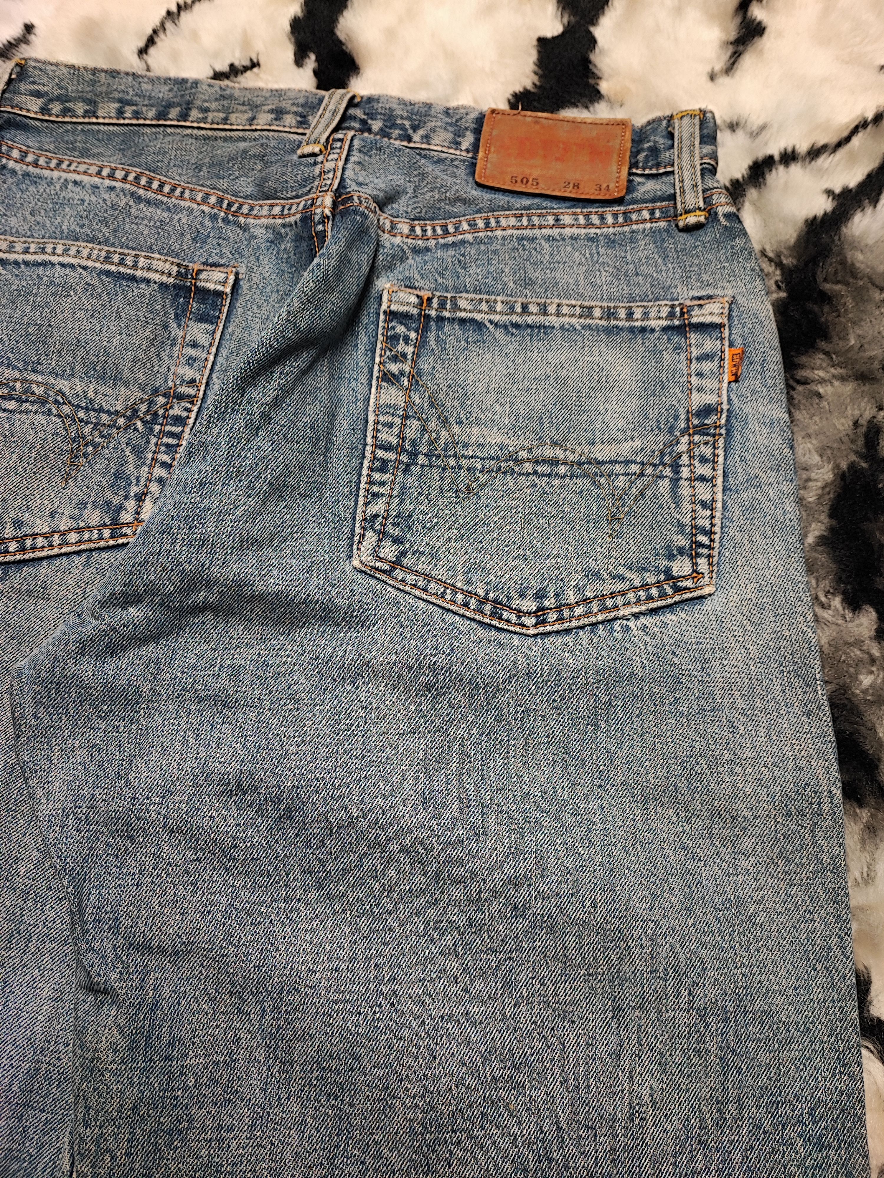 Edwin Edwin 505s Baggy Skate Denim Size US 27 - 13 Thumbnail