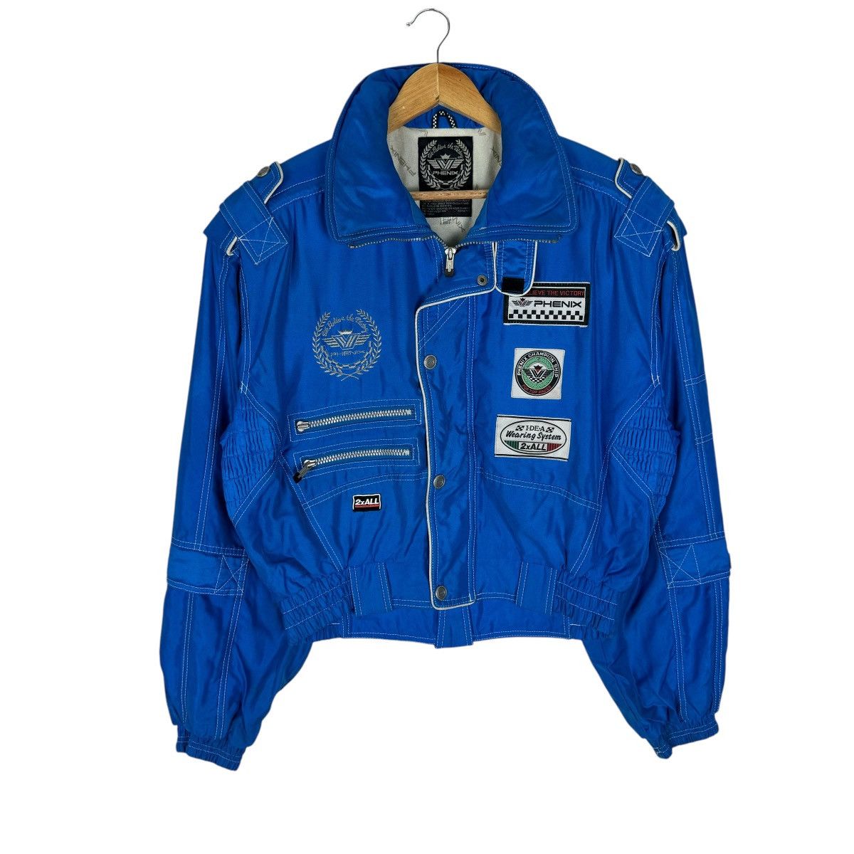 Gear for Sports 🔥80s PHENIX ALAIN PROST RACING BOMBER JACKET Size US L / EU 52-54 / 3 - 2 Thumbnail