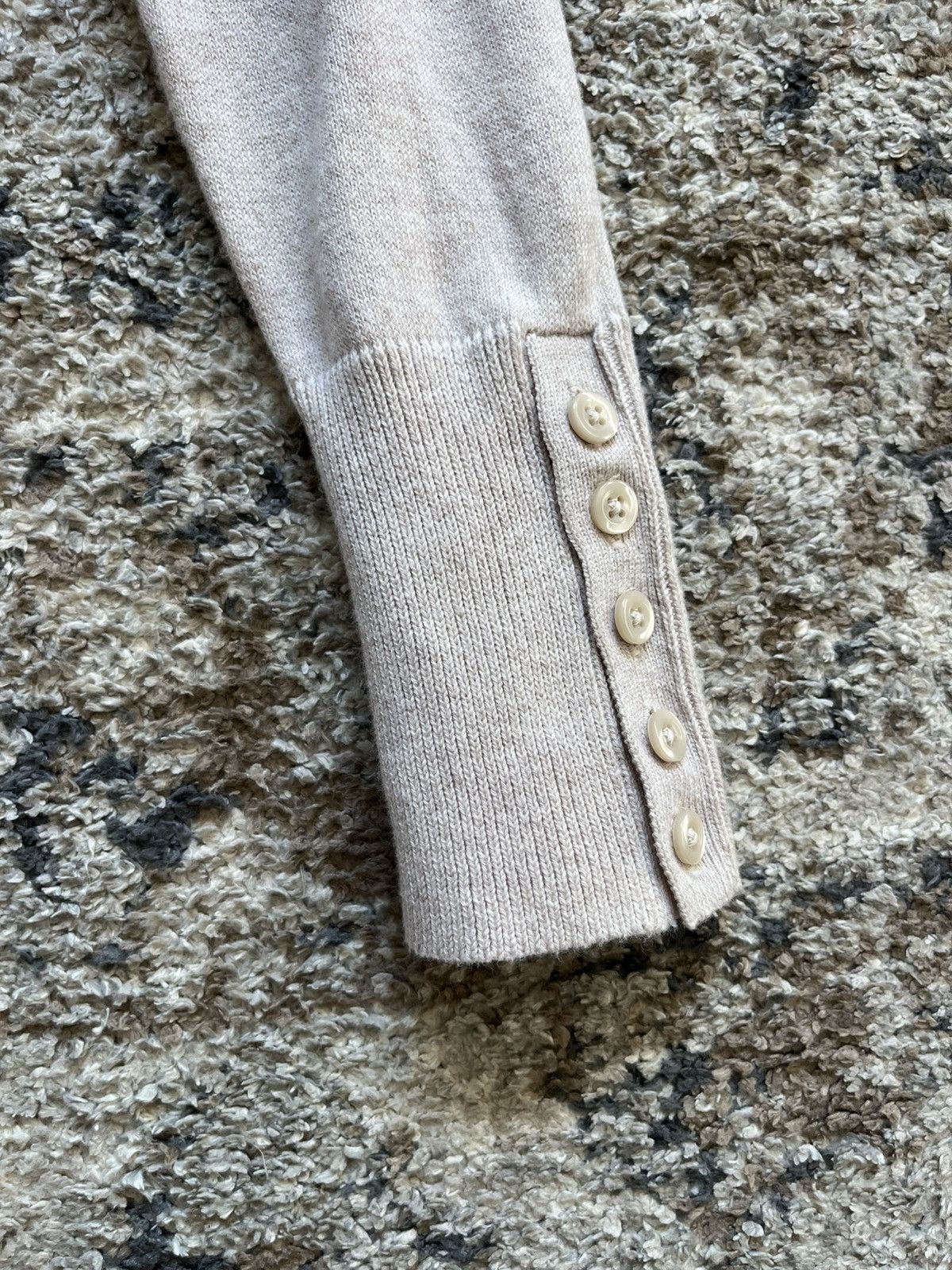 H&M H&M Womens Cardigan Sweater Small Ivory Long Sleeve Size S / US 4 / IT 40 - 6 Thumbnail