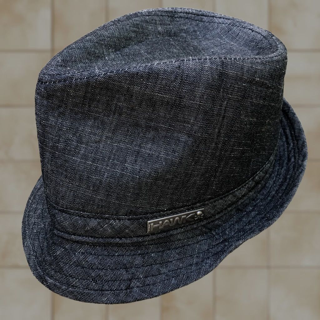 J Brand TONY HAWK Fedora Hat Unisex Adult L/XL Black Cap BRAND NEW Size ONE SIZE - 1 Thumbnail