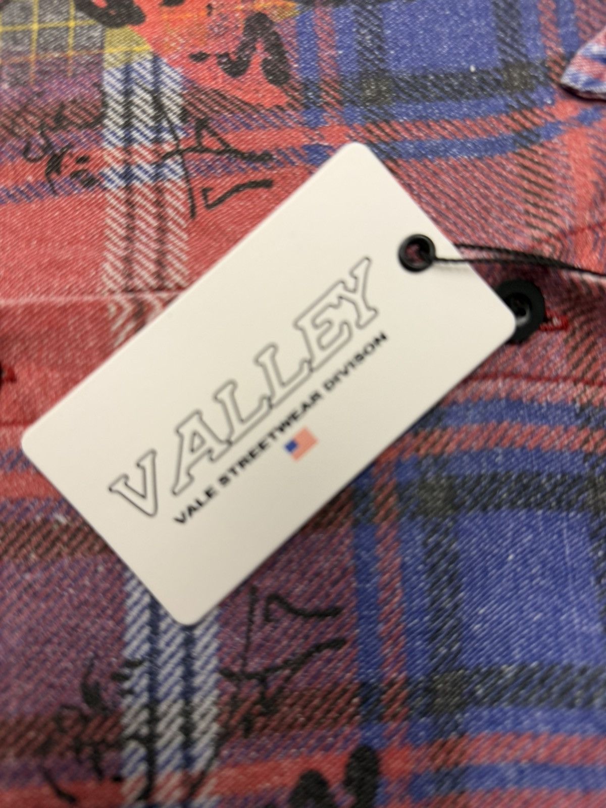 Vale Vale Forever Graffiti Flannel Size US M / EU 48-50 / 2 - 2 Thumbnail