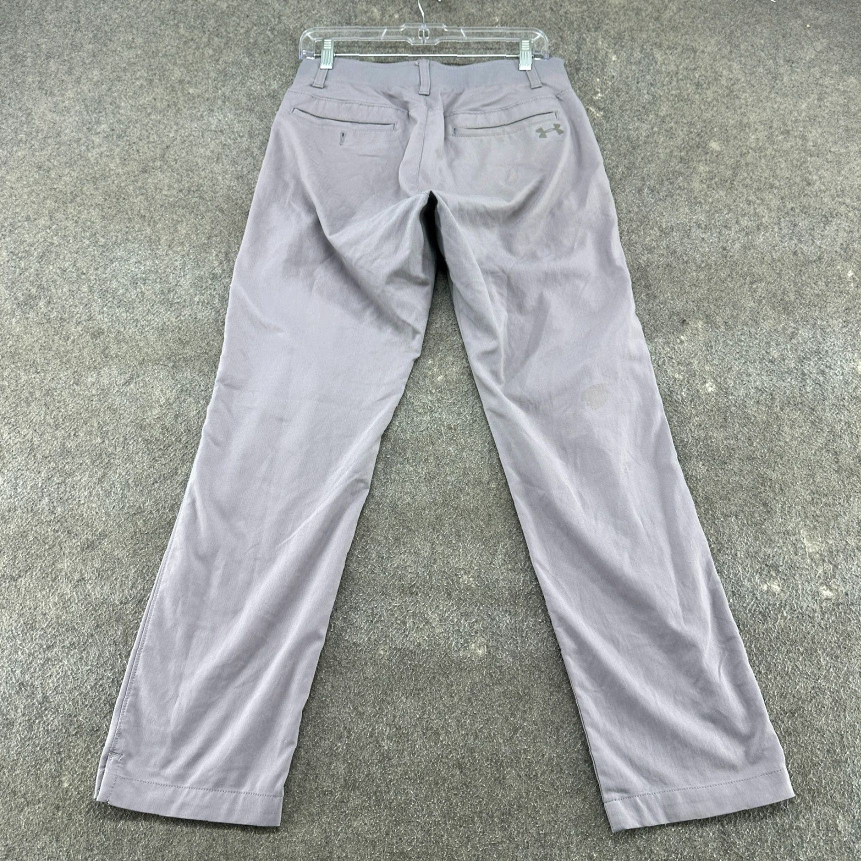 Under Armour Under Armour Pants Mens 30x30 Grey Chino Straight Regular Polyester Golf Solid Size US 30 / EU 46 - 7 Thumbnail