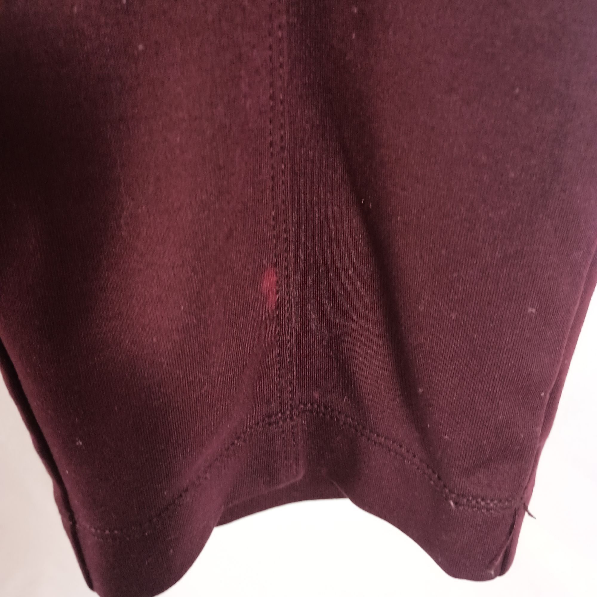 Croft & Barrow Croft & Barrow Seamed Ponte Pants Sz L Burgundy Tummy Contro Size 36" / US 14 / IT 50 - 6 Thumbnail