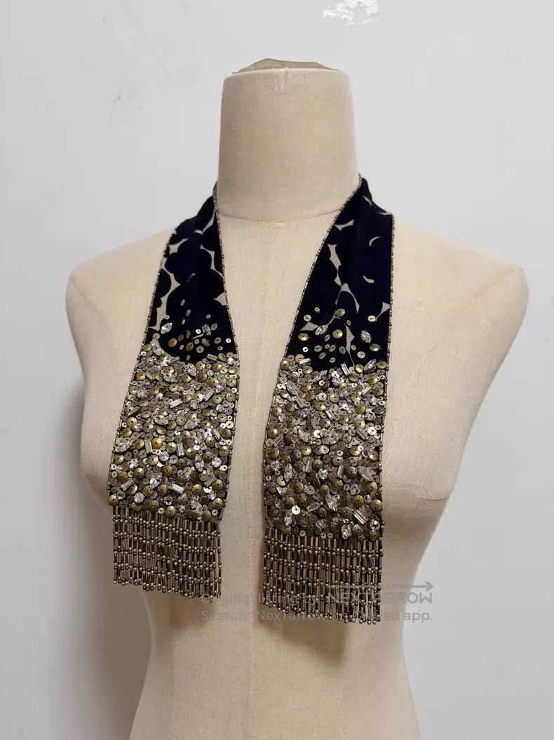 Dries Van Noten DRIES VAN NOTEN Beaded two-piece, Tie, Accessories Size ONE SIZE - 1 Thumbnail
