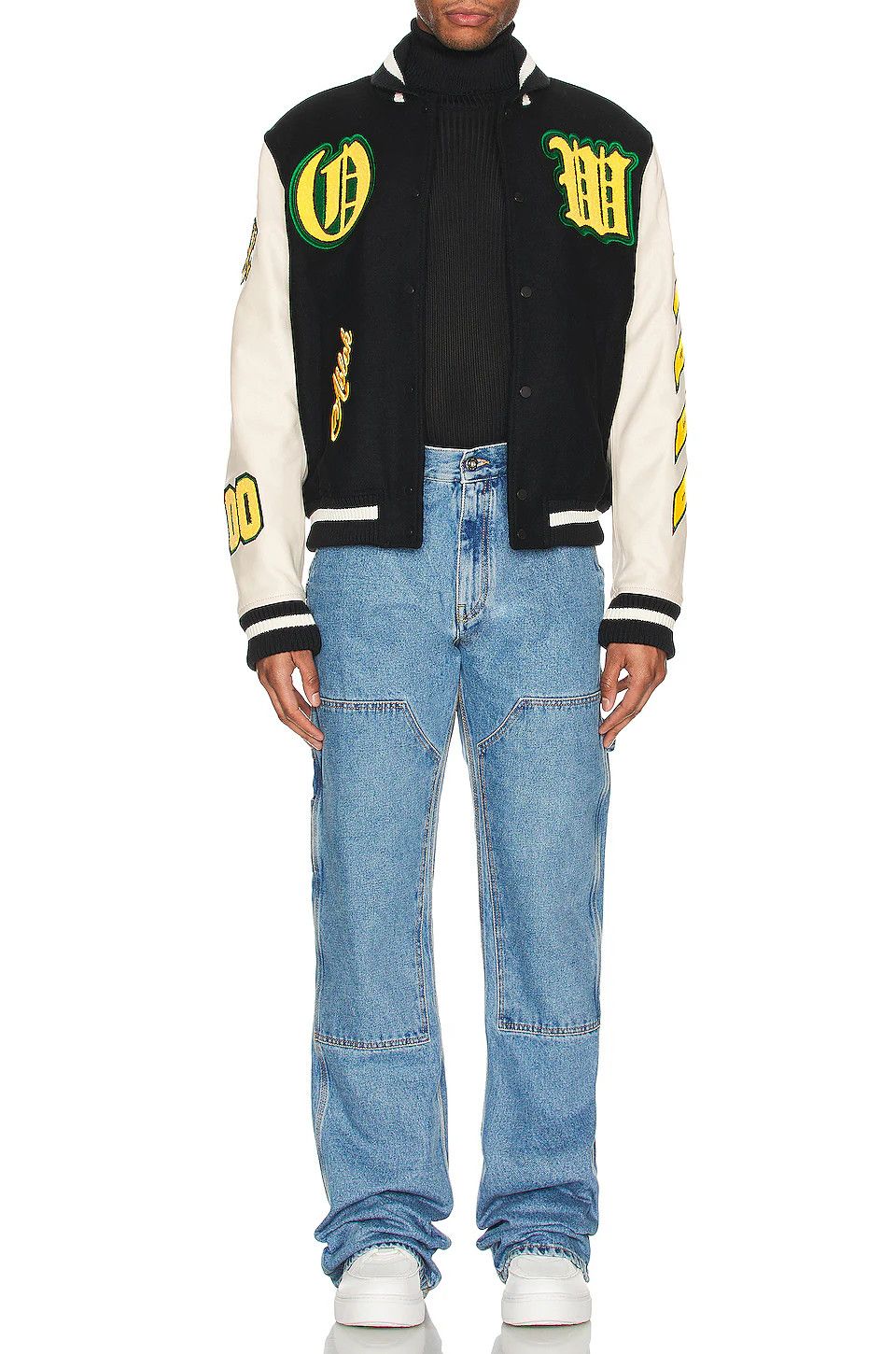 Off-White o1y0225 Denim Pant in Blue Size US 31 - 4 Thumbnail