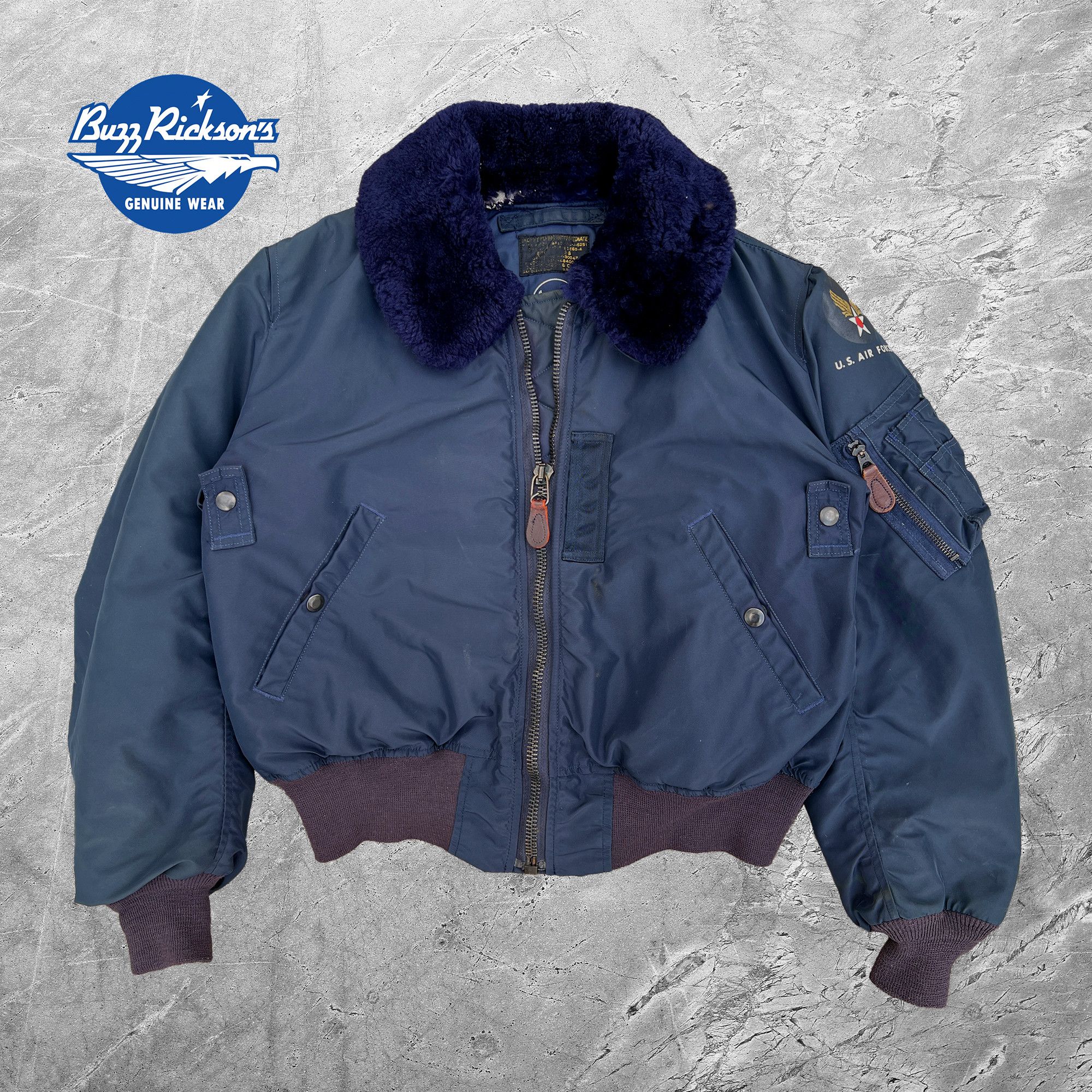 Buzz Rickson's Buzz Rickson's U. S. Air Force Type B-15C Flight Jacket Size US XS / EU 42 / 0 - 1 Thumbnail