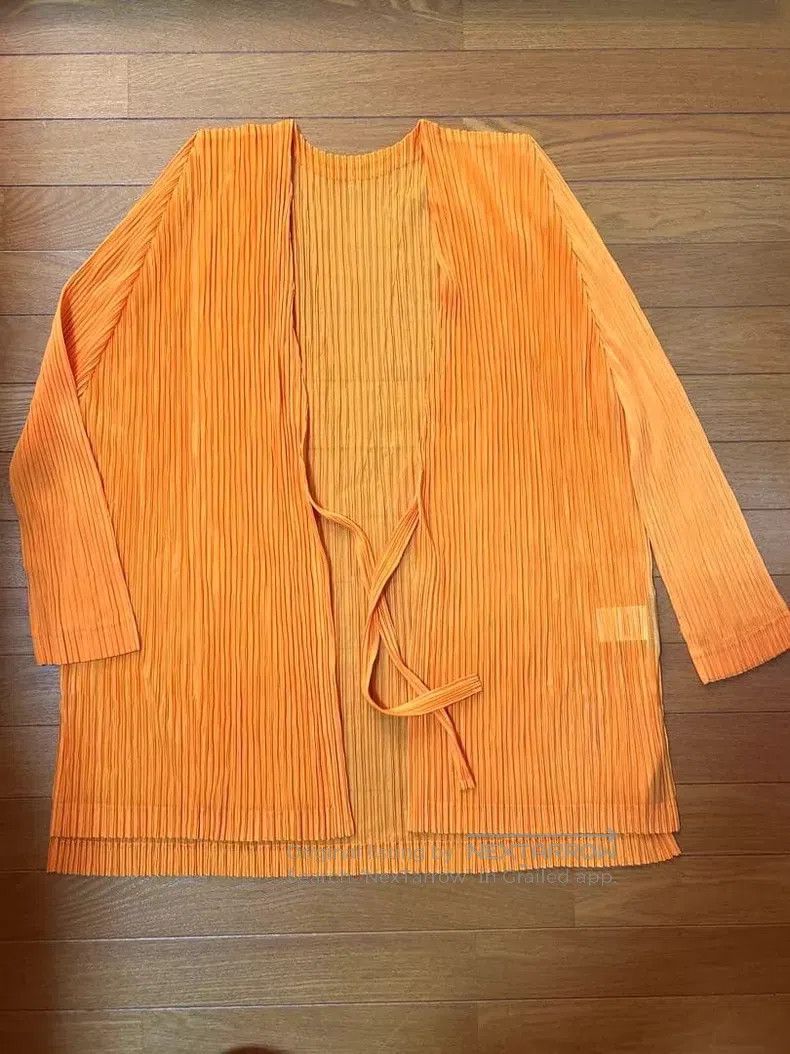 Issey Miyake Issey Miyake Orange Coat Size M / US 6-8 / IT 42-44 - 3 Thumbnail