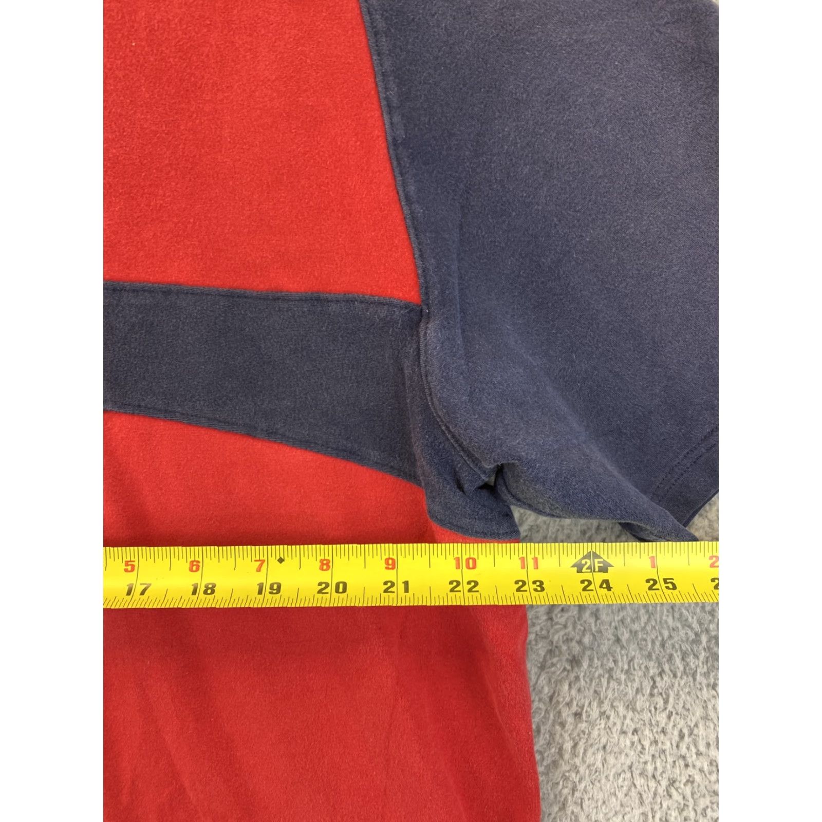 Nike VINTAGE Nike T-Shirt Mens XL Red Short Sleeve Navy 60-1 Metal Size US XL / EU 56 / 4 - 4 Thumbnail