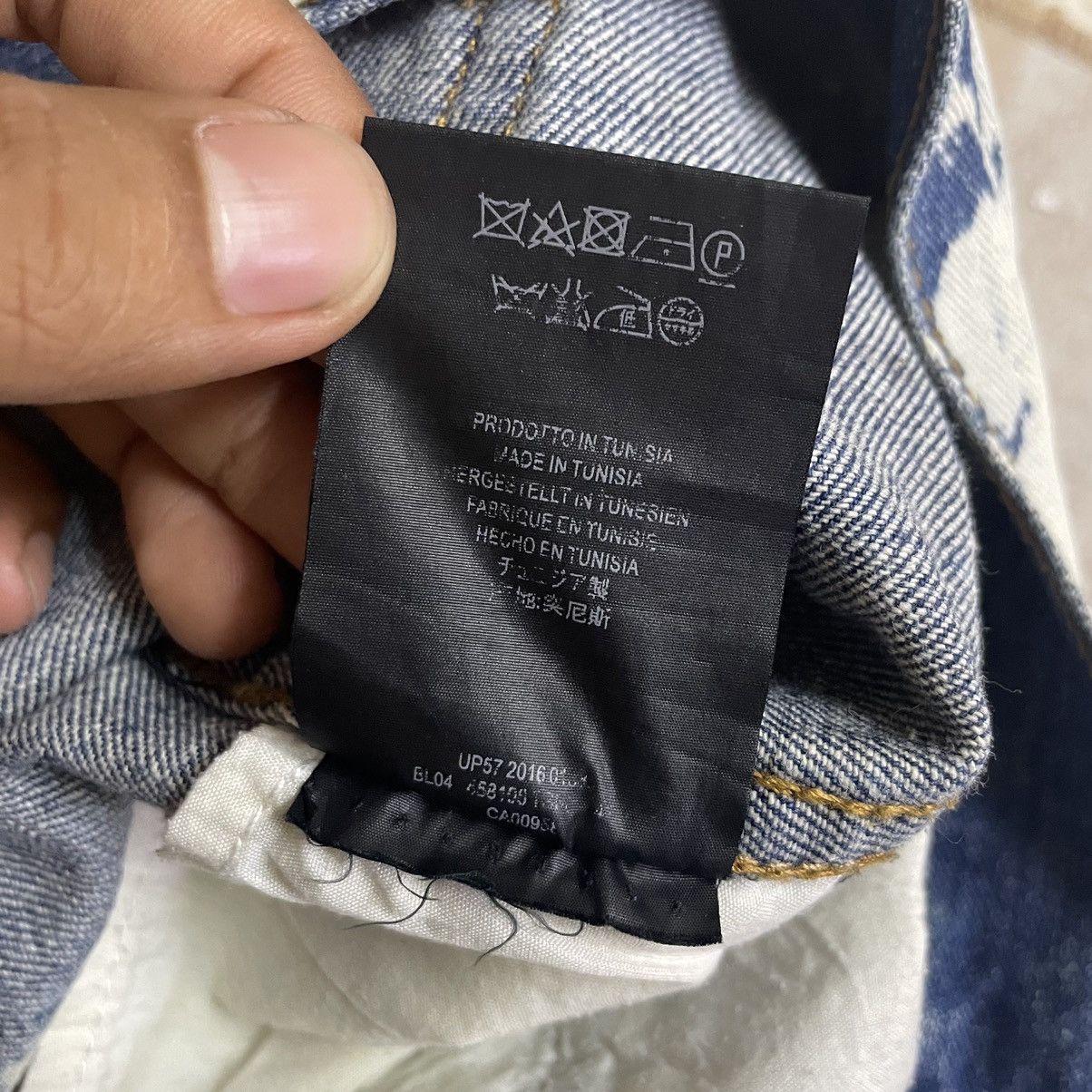 Givenchy GIVENCHY ACID WASH LOOSE BAGGY (31×39) Size US 32 / EU 48 - 9 Thumbnail
