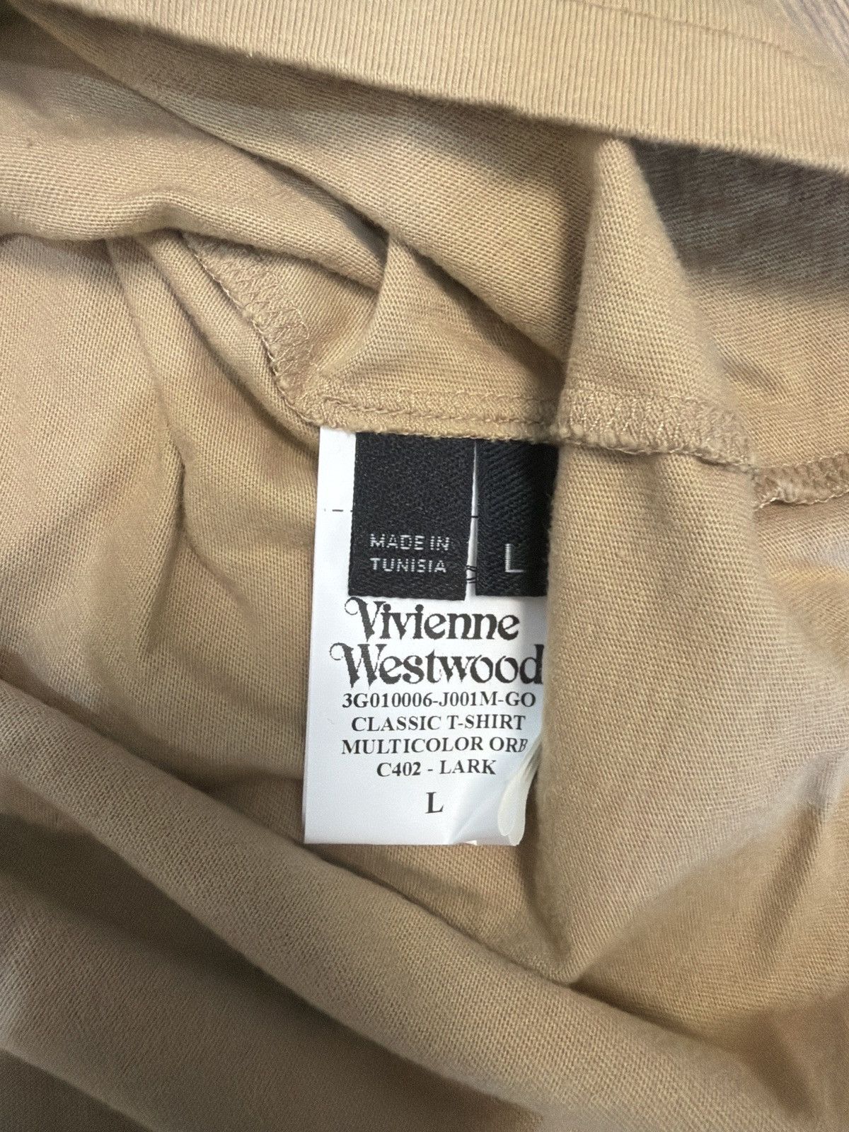 Vivienne Westwood Vivienne Westwood Logo Tee Size US L / EU 52-54 / 3 - 4 Thumbnail