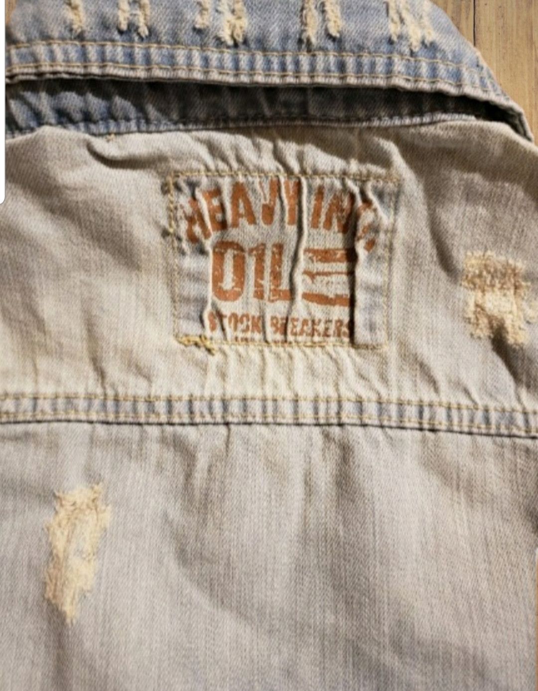 Other ESCAPISM BLUE DENIM VEST M (10-12) Y2K 90S STYLE Size M / US 6-8 / IT 42-44 - 7 Thumbnail