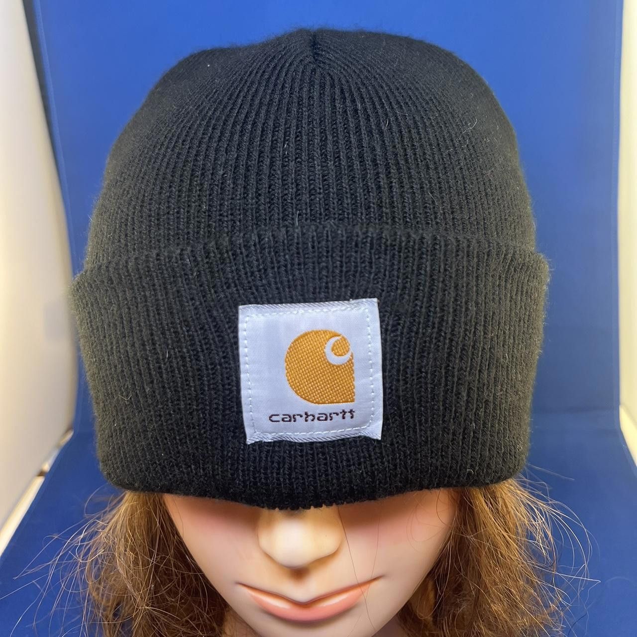 Carhartt Carhartt Black Knit Beanie - Stylish and Warm Size ONE SIZE - 2 Thumbnail