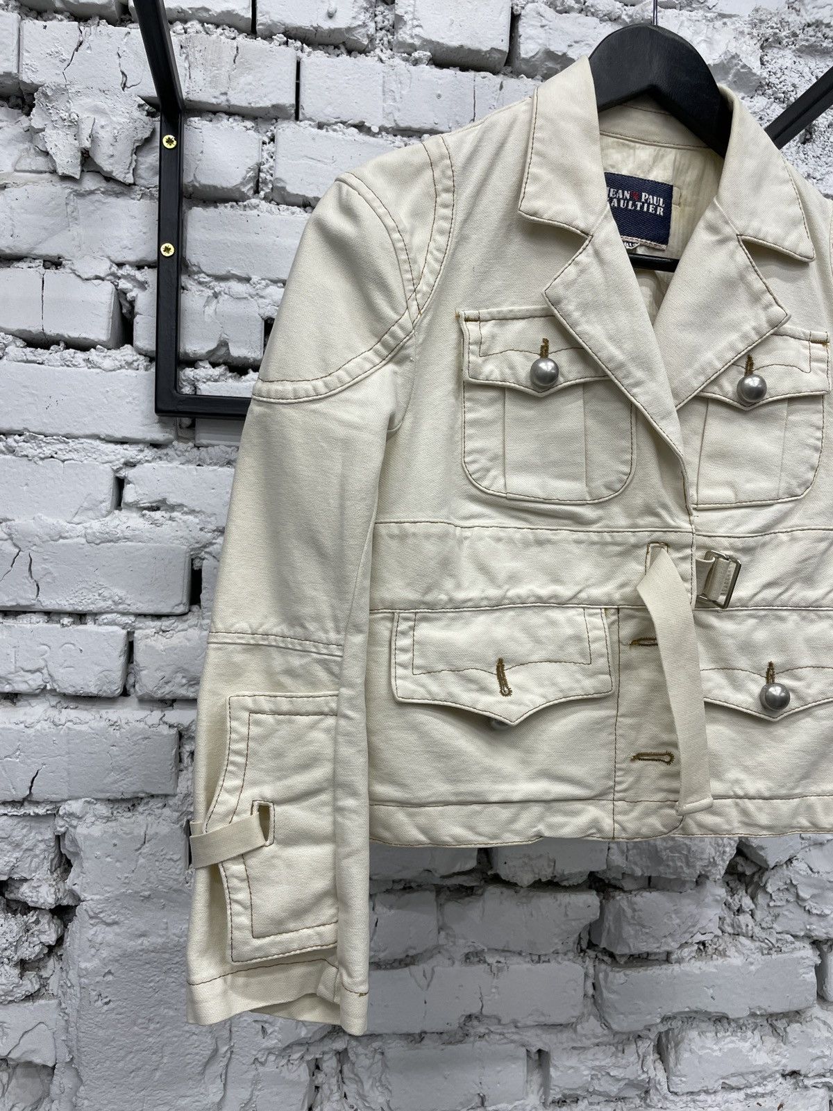 Jean Paul Gaultier × Vintage Jean Paul Gaultier “ Liberte Egalite Sexualite “ Jacket Size M / US 6-8 / IT 42-44 - 4 Thumbnail