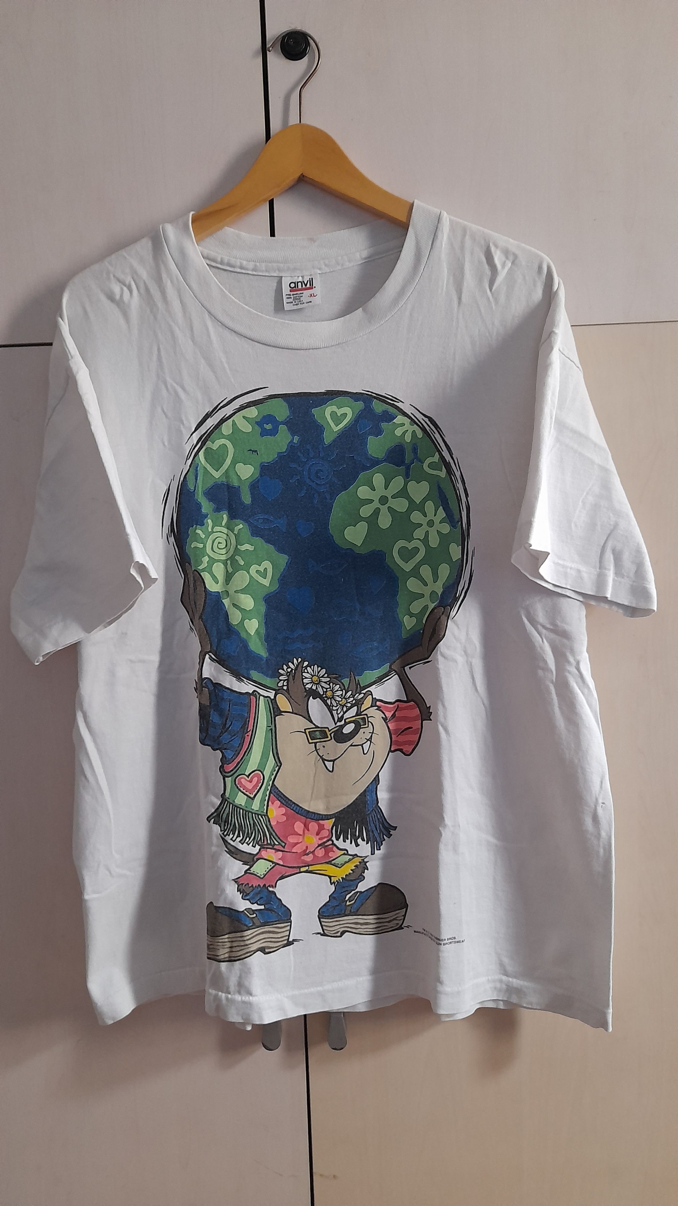 Anvil × Vintage Vintage Tazmania Tee Size US XL / EU 56 / 4 - 1 Thumbnail