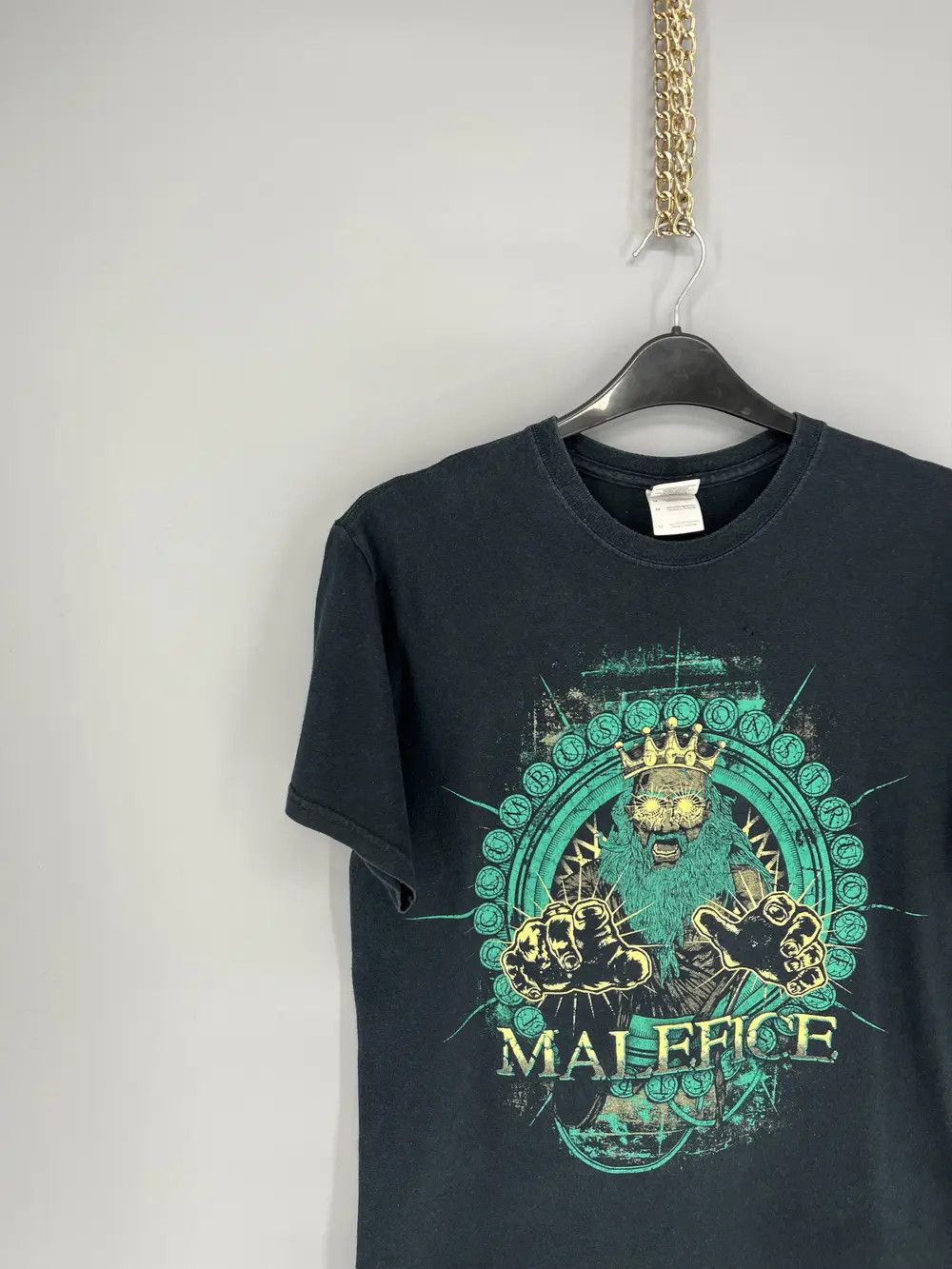 Band Tees VINTAGE Y2K RARE Rock T Shirt Malefice Size US M / EU 48-50 / 2 - 4 Thumbnail