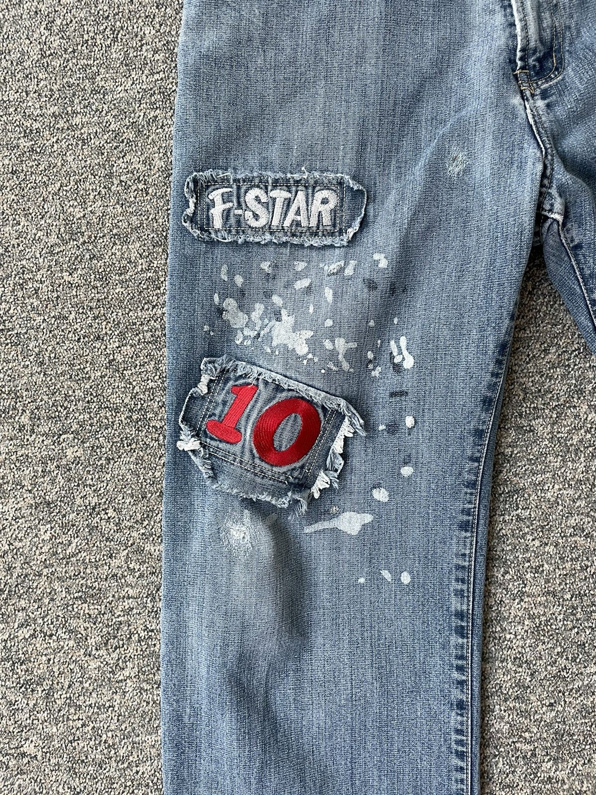 Fubu × Vintage Vintage Patches Graffiti printed Jeans XL Size US 36 / EU 52 - 5 Thumbnail