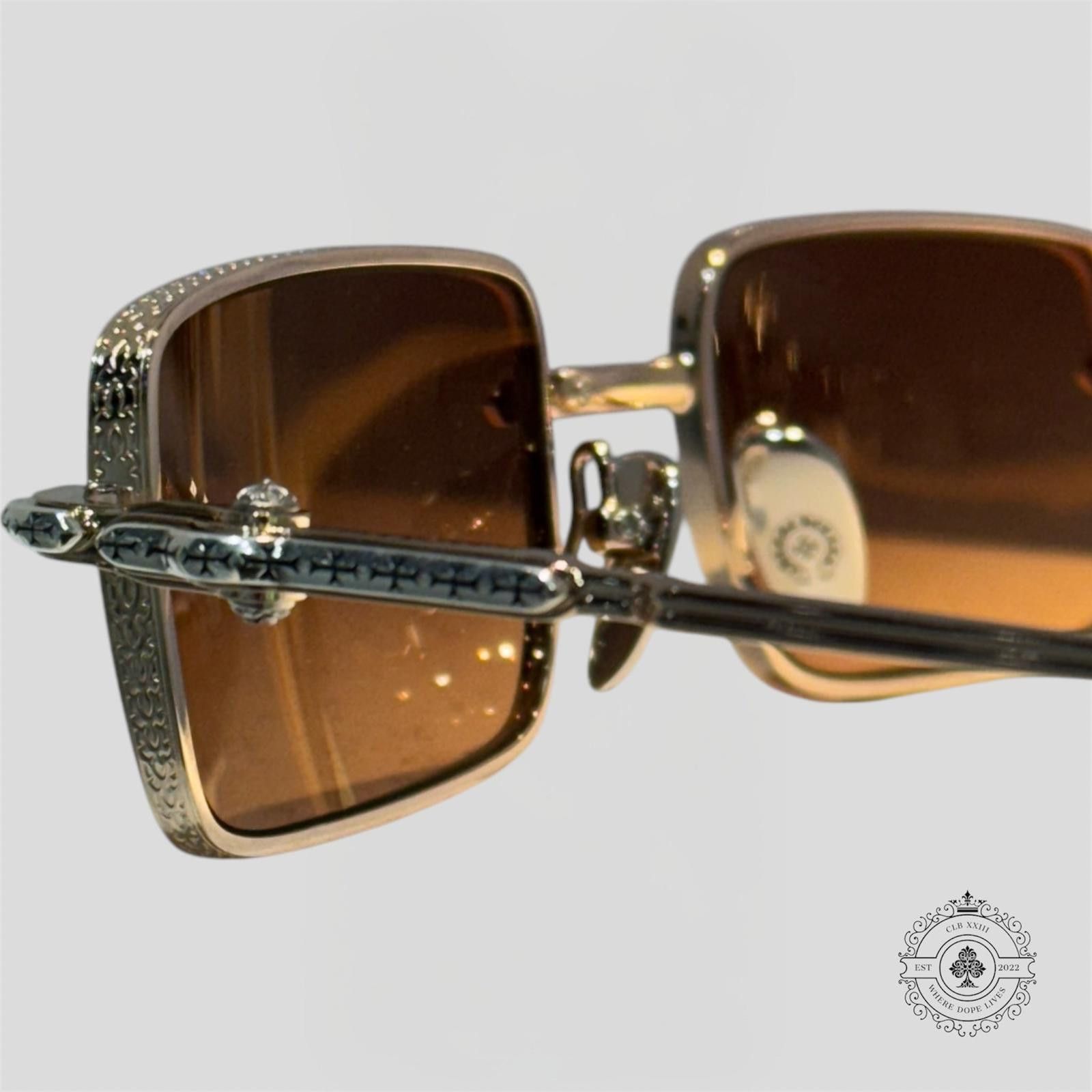 Chrome Hearts Chrome Hearts Buckle Rider Sunglasses Size ONE SIZE - 2 Thumbnail