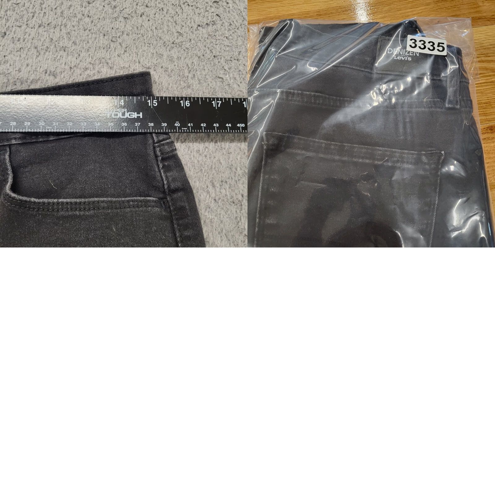Denizen Denizen Jeans Womens Size 10 Black Dark Wash High Rise Skinny Jeans 29x28 Casual Size 32" / US 10 / IT 46 - 8 Thumbnail