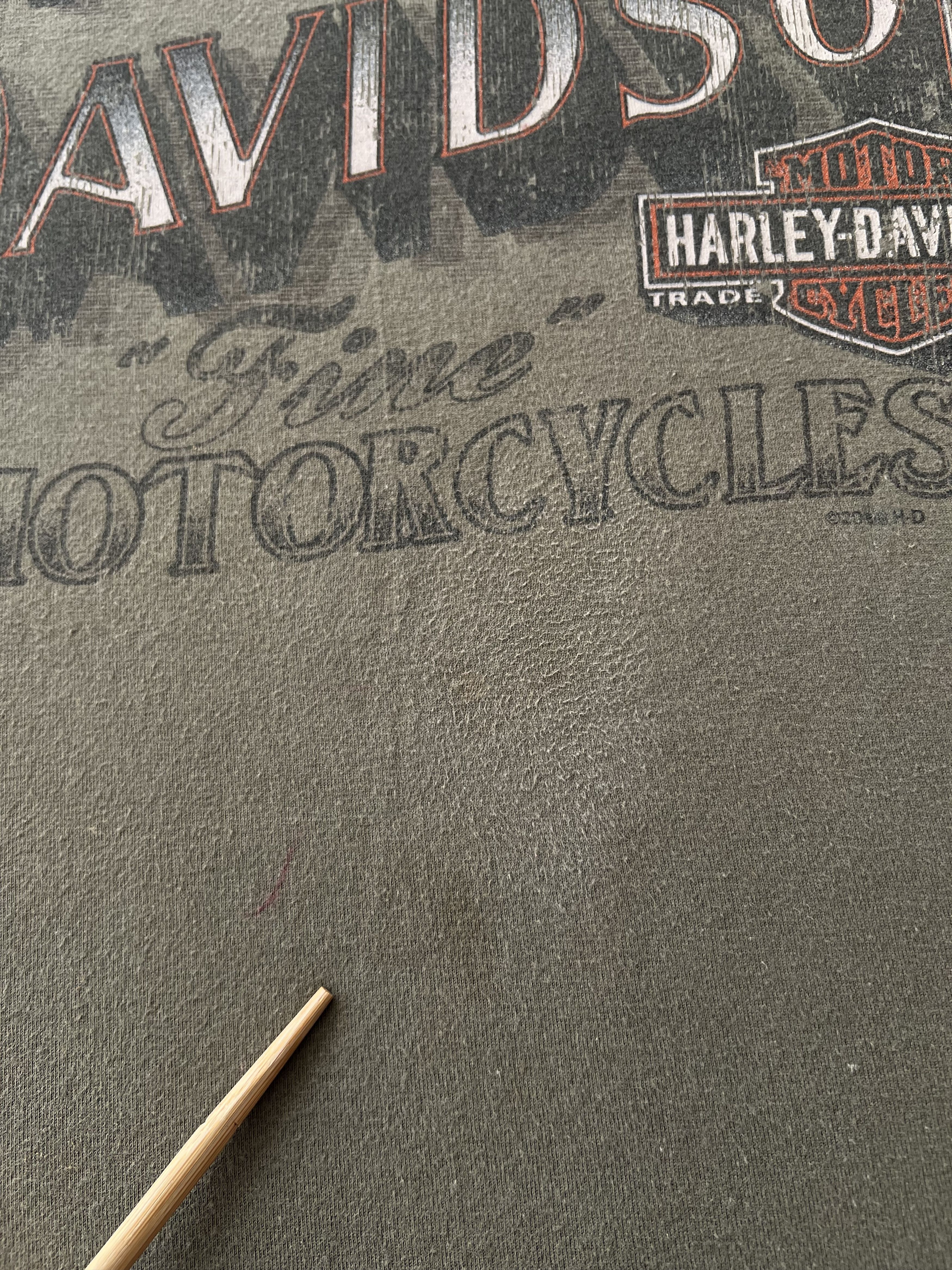 Harley Davidson Vintage 2014 Harley Davidson Motorcycle Snake T-shirt Size US XL / EU 56 / 4 - 10 Thumbnail