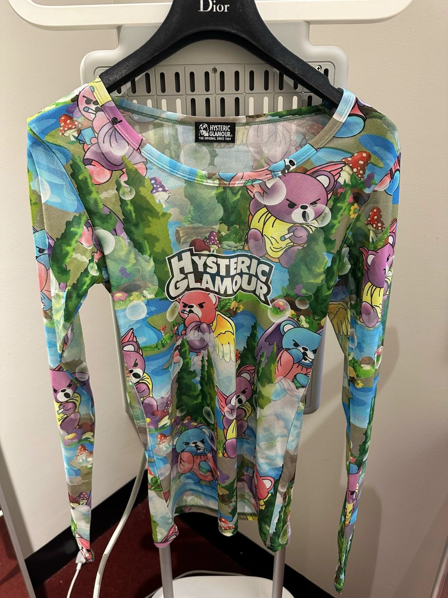 Hysteric Glamour hysteric glamour rare bear mesh stretchy top Size ONE SIZE - 3 Thumbnail