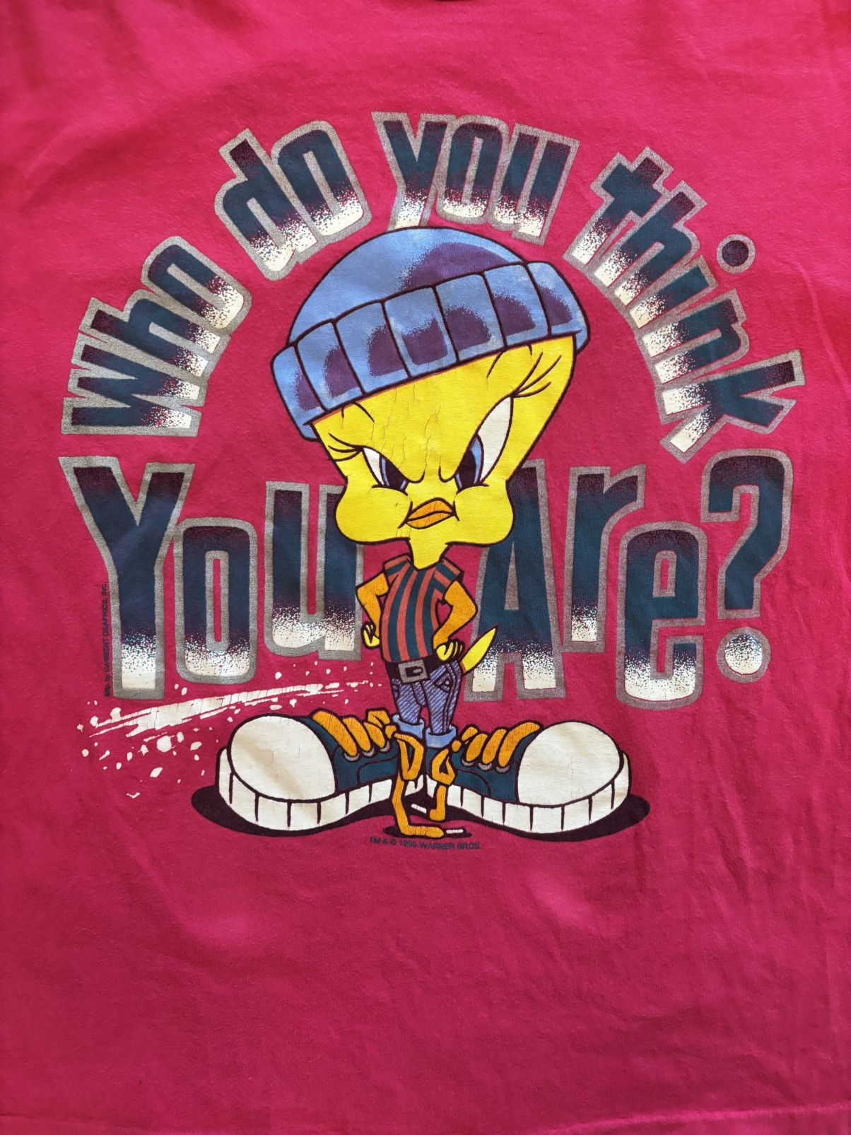 Vintage Vintage 1995s Looney Tunes T-Shirt Size L / US 10 / IT 46 - 2 Thumbnail