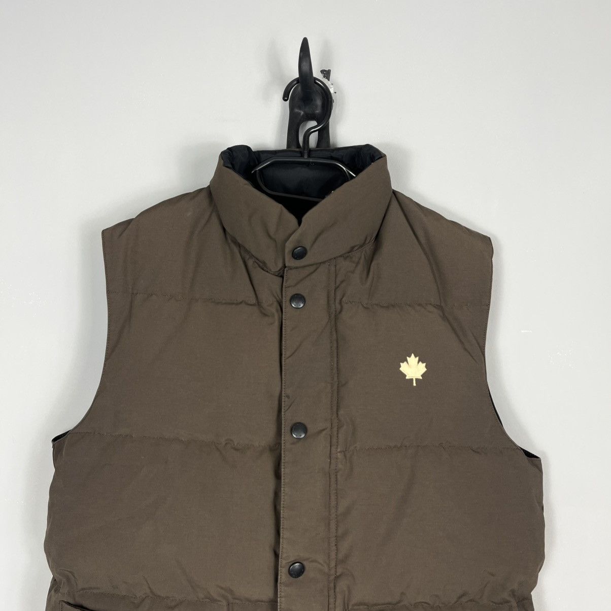 Canada Goose Vintage 00s Canada Goose Brown Down Puffer Vest Jacket Size US S / EU 44-46 / 1 - 2 Thumbnail