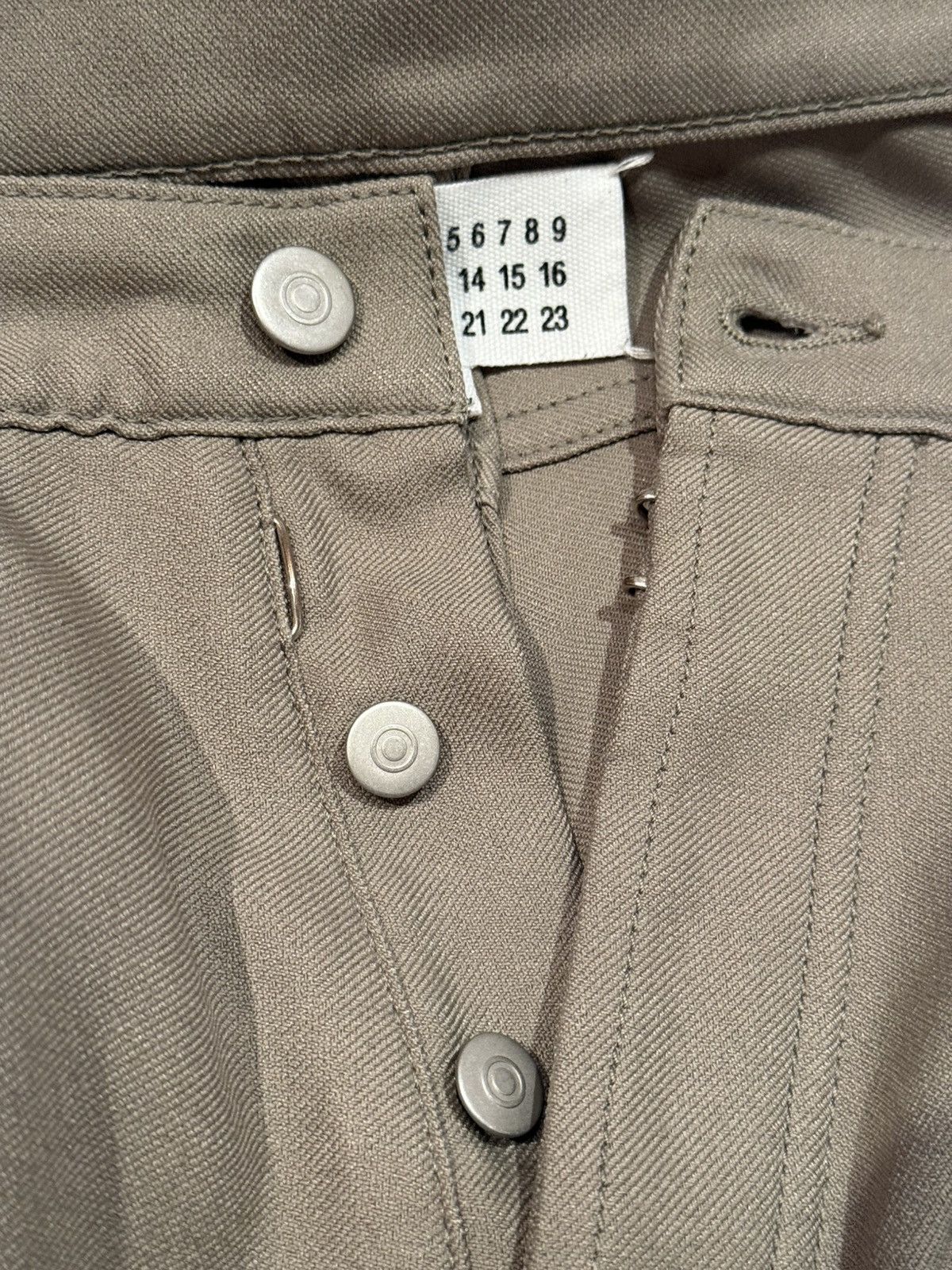 Maison Margiela Techno Garbadine FW18 Flared Runway Size US 31 - 10 Thumbnail
