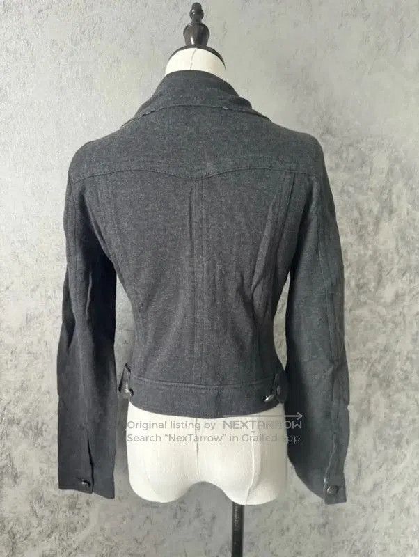 Burberry Burberry Gray Cotton-Blend Long Sleeve Cardigan. Size M / US 6-8 / IT 42-44 - 7 Thumbnail