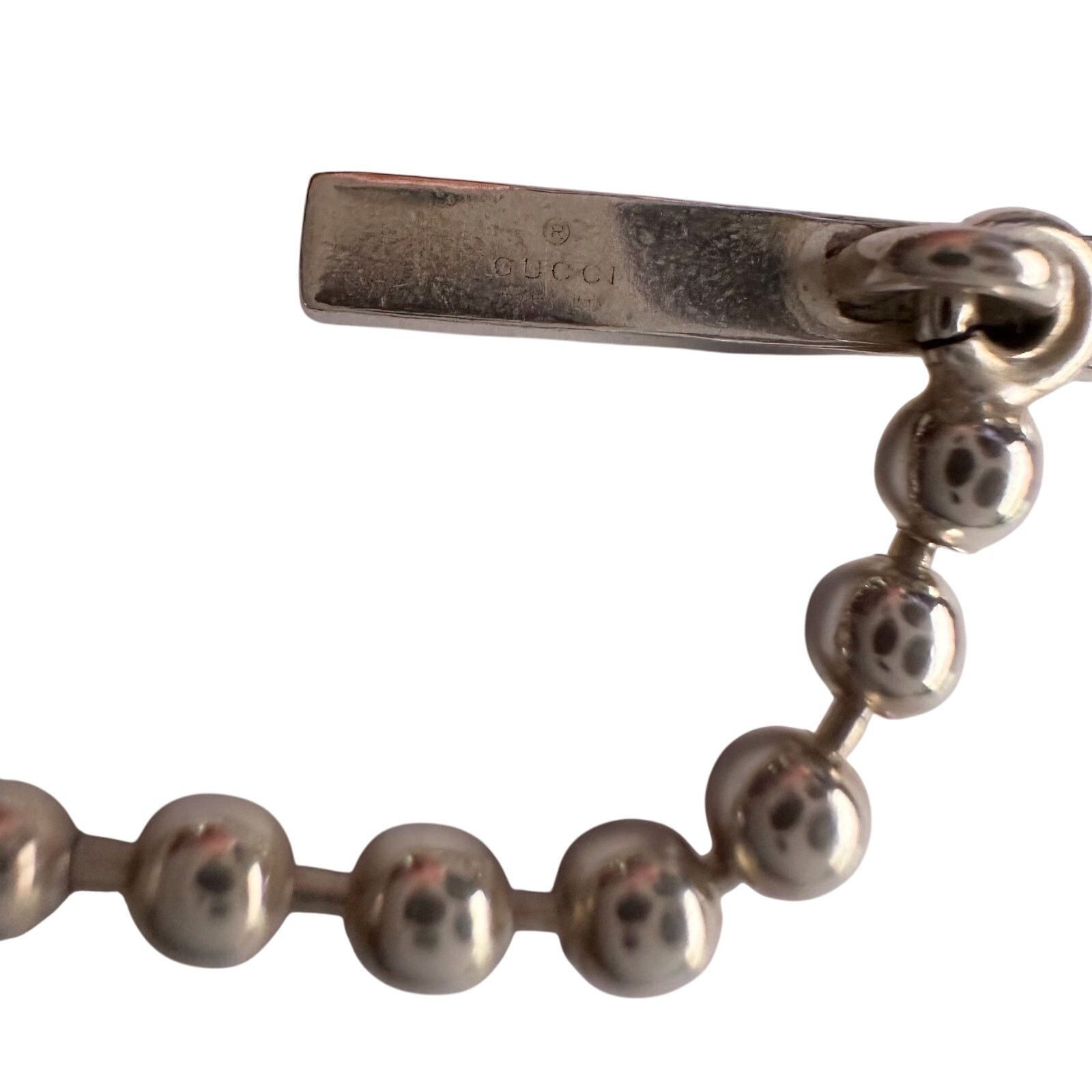 Gucci GUCCI GG Toggle Ball Chain Necklace with Box & Dust Bag Size ONE SIZE - 11 Thumbnail