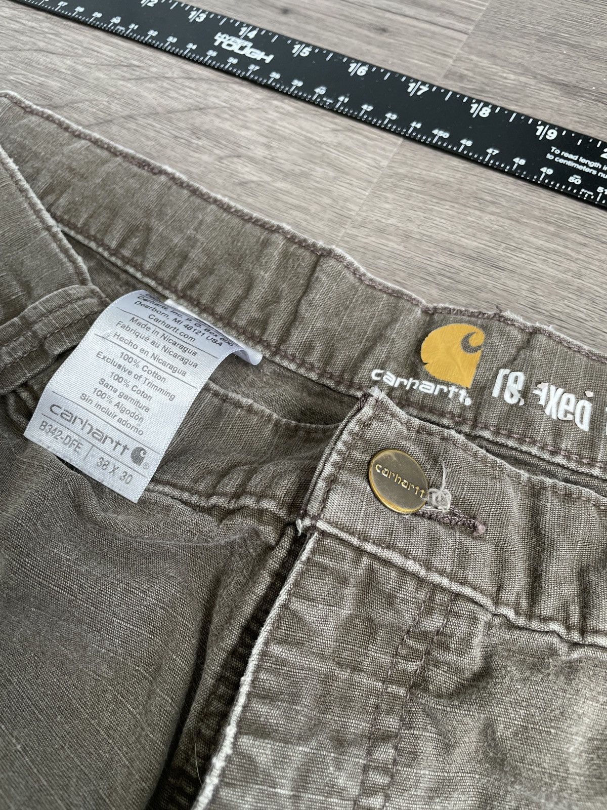 Carhartt × Other Carhartt Double-Knee “Relaxed Fit” Rip-stop Pants (Sz.38x30) Size US 38 / EU 54 - 6 Thumbnail