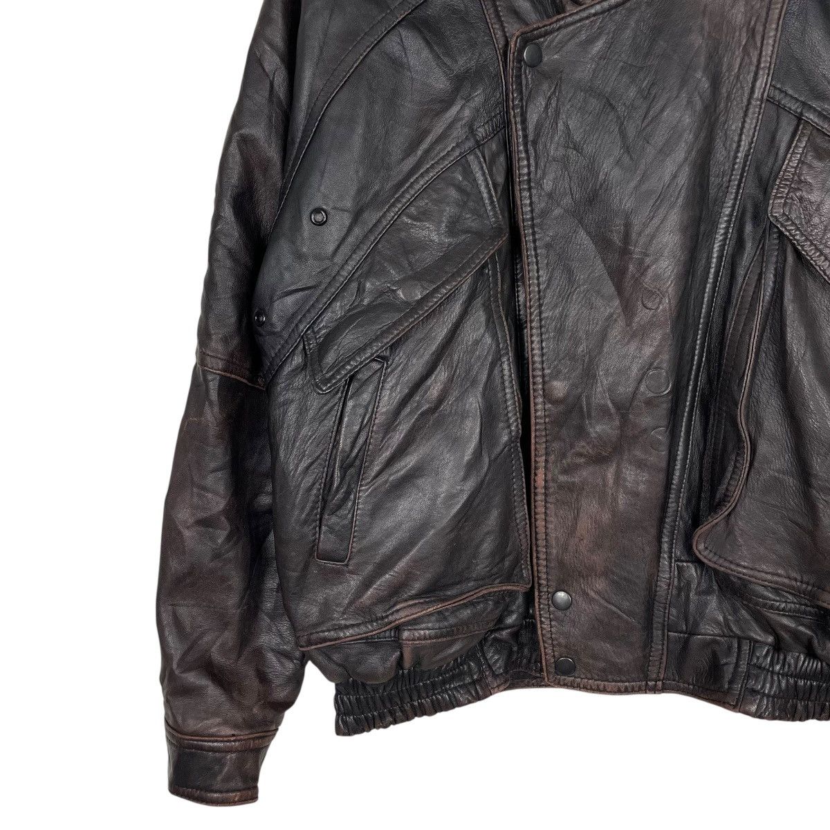 Japanese Brand Japanese Brand Motorcycle Riding Leather Jacket Size US M / EU 48-50 / 2 - 3 Thumbnail