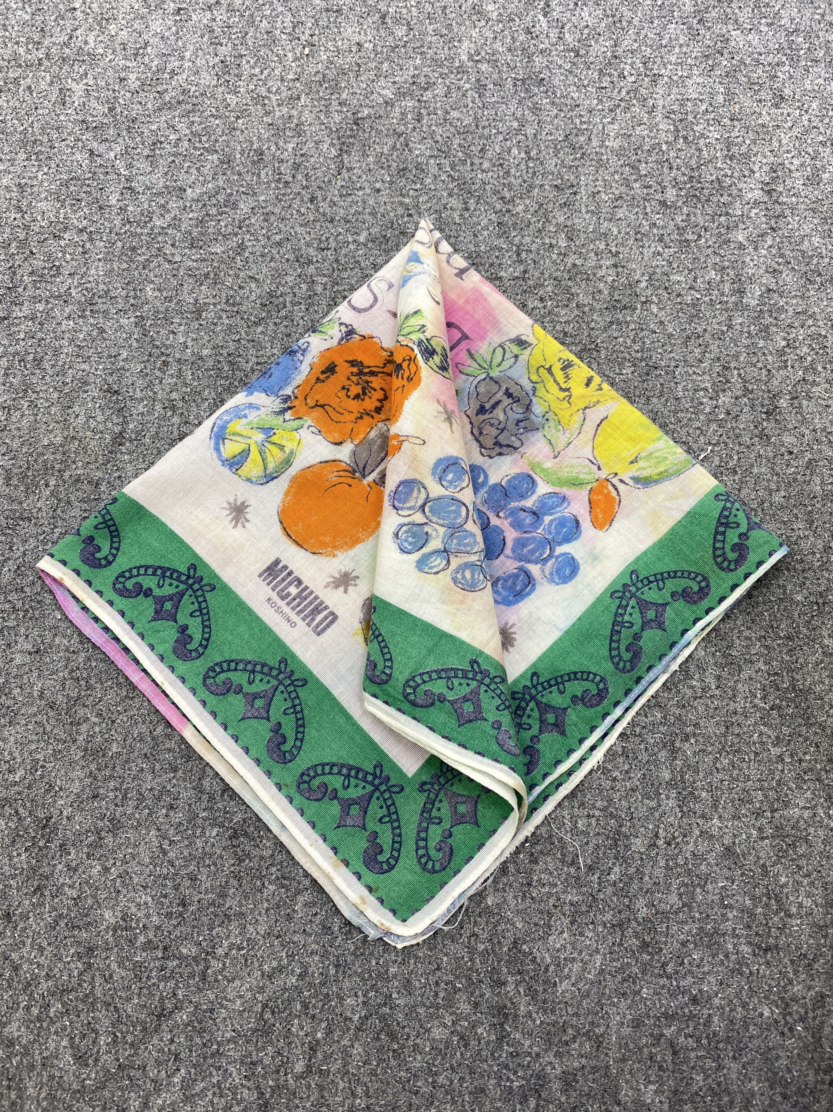 Michiko Koshino Vintage Michiko Koshino Handkerchief / Neckerchief HKC1000 Size ONE SIZE - 3 Thumbnail