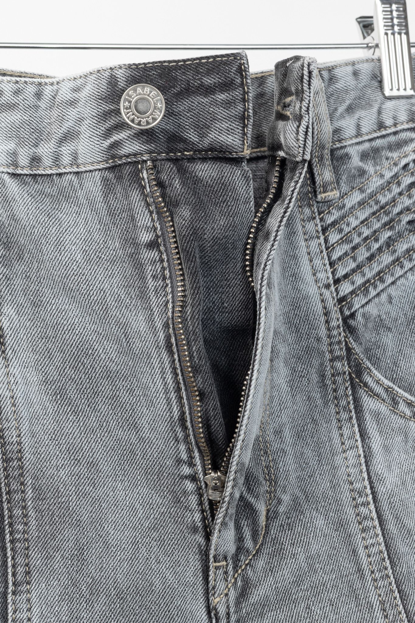 Isabel Marant Etoile Isabel Marant Etoile Henoya Acid-Wash High-Rise Slim Jeans Size 26" / US 2 / IT 38 - 8 Thumbnail