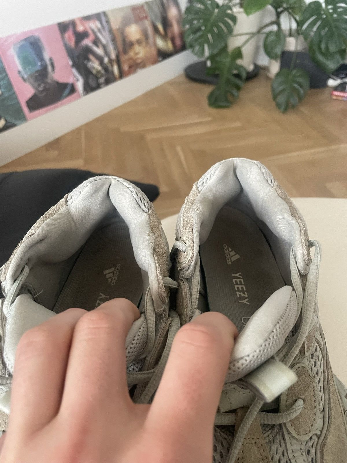 Adidas × Kanye West 2018 Adidas Yeezy 500 Salt Sneakers Yeezus Beige Kanye West Size US 7.5 / EU 40-41 - 10 Thumbnail