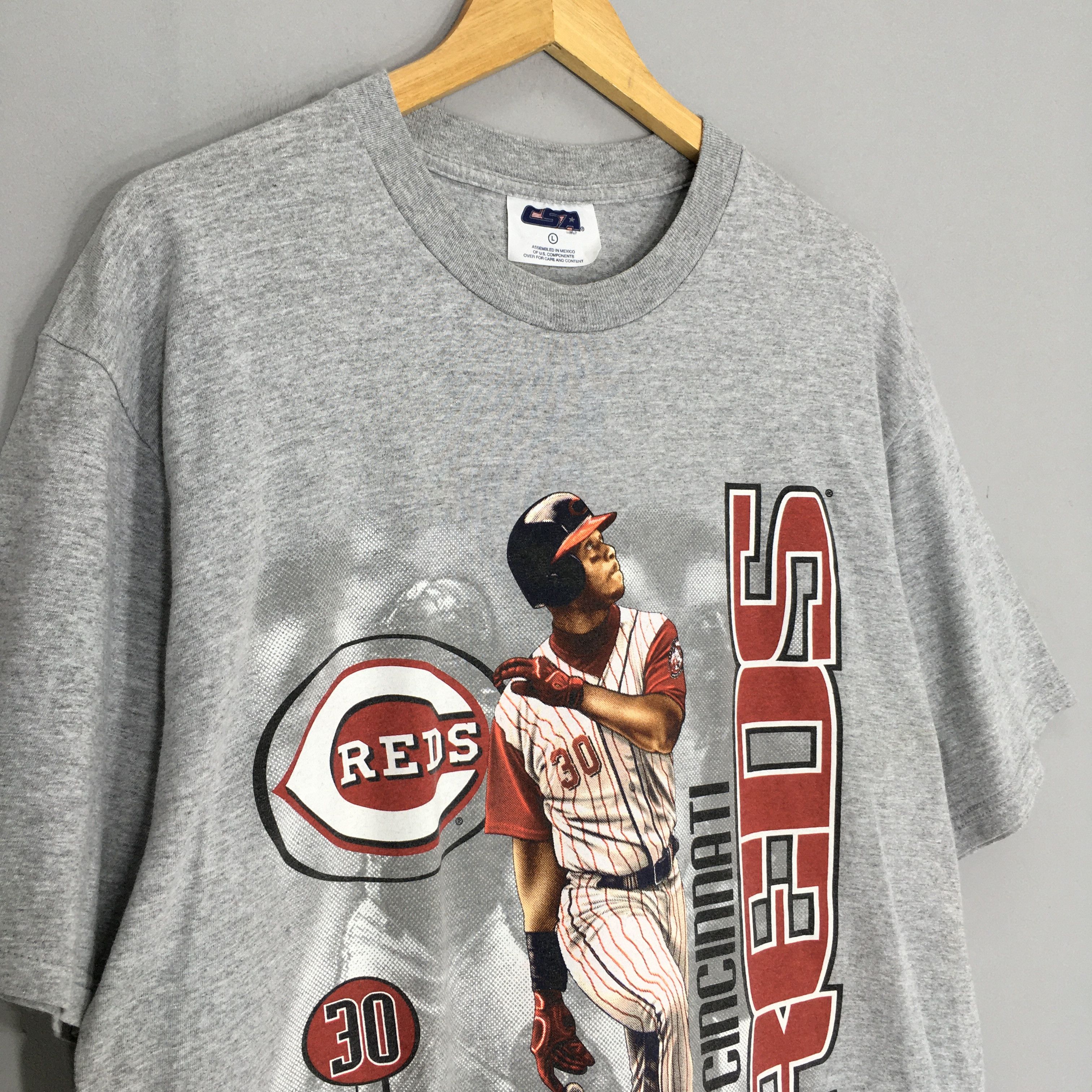 MLB Vintage 90s Cincinnati Reds MLB T Shirt Large Size US L / EU 52-54 / 3 - 5 Thumbnail