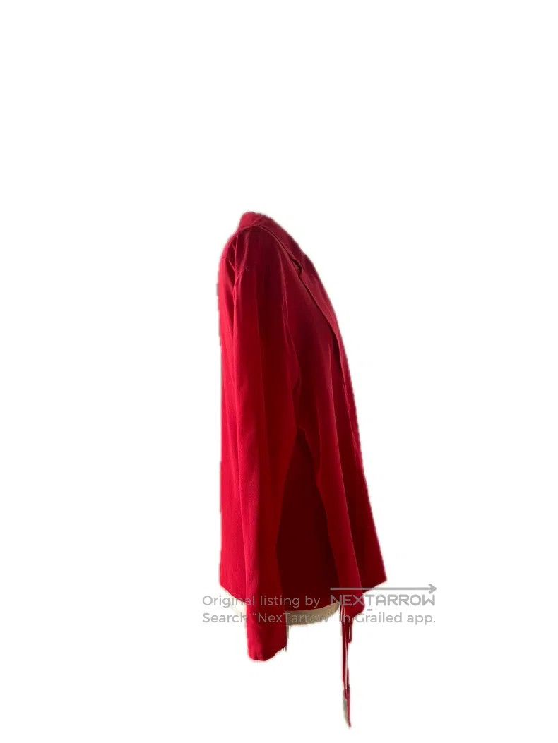 Haider Ackermann Haider Ackermann Red Silk Robe Shirt Size XS / US 0-2 / IT 36-38 - 3 Thumbnail