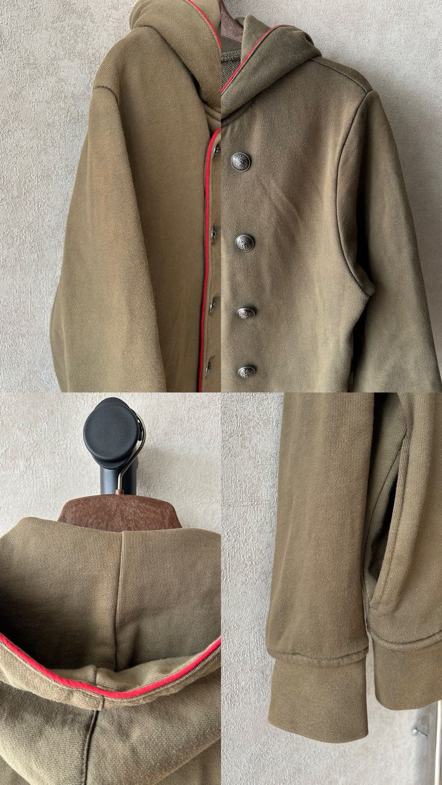 Hysteric Glamour 2000s Napoleon Hussar Button Up Military Hoodie If6Was9 LGB Size US M / EU 48-50 / 2 - 15 Thumbnail
