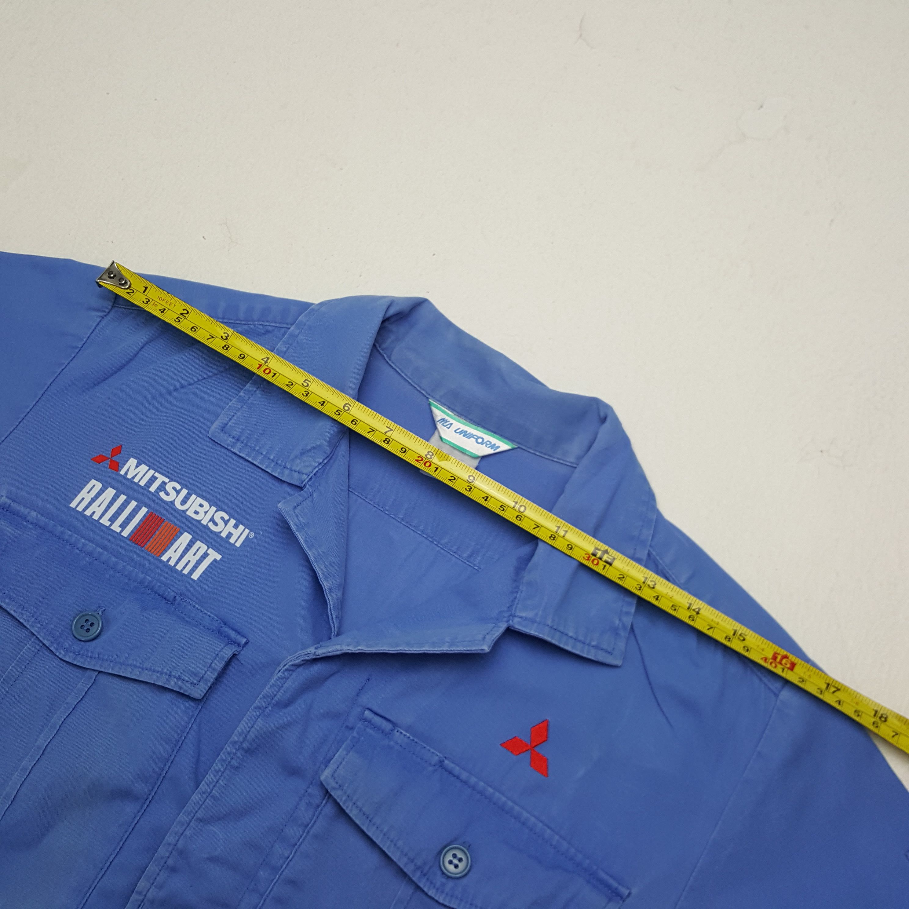 Japanese Brand × Vintage Vintage Mitsubishi Ralli Art Japanese Racing Custom Jacket Size US S / EU 44-46 / 1 - 6 Thumbnail