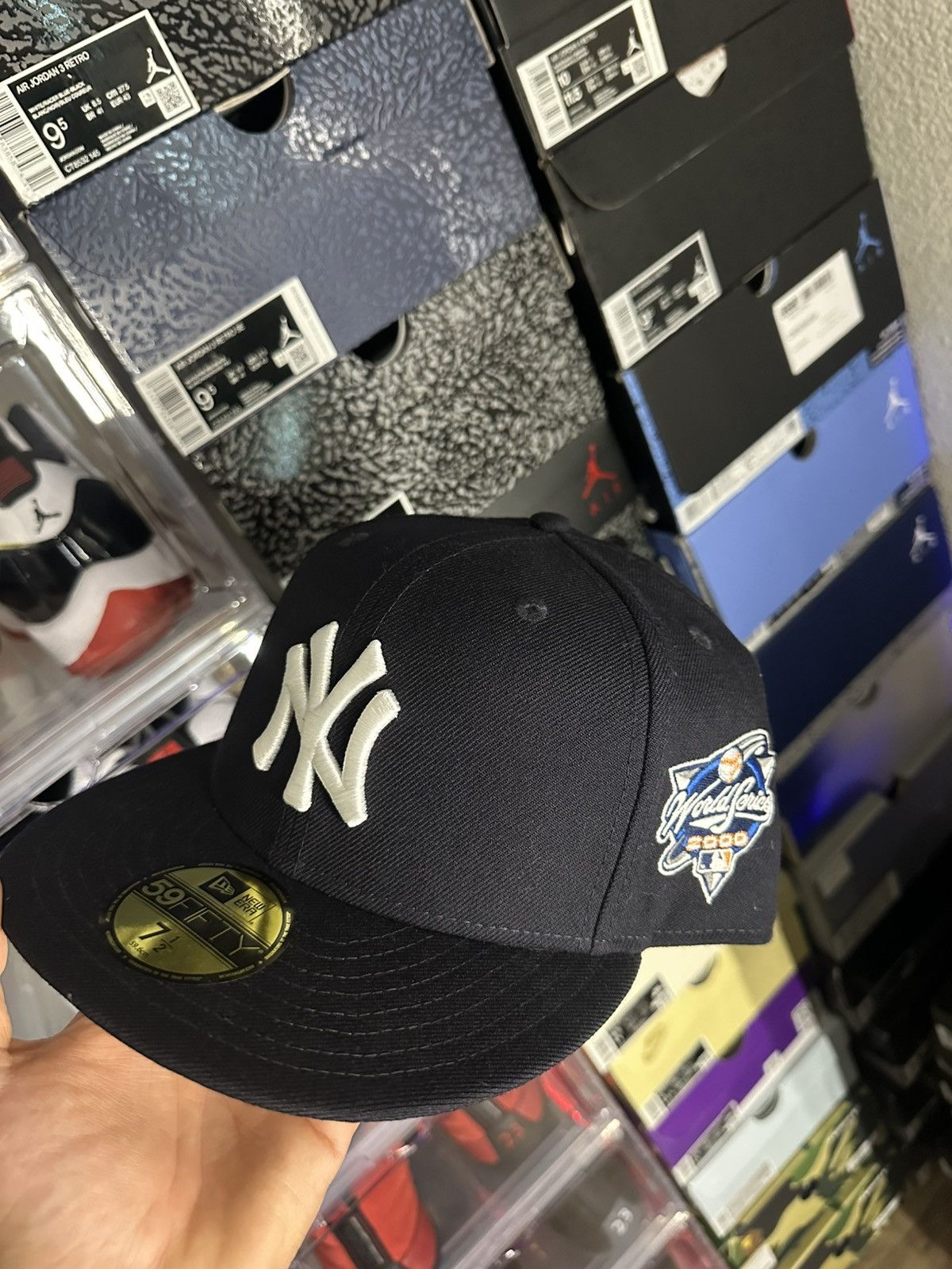New Era New York Yankees New Era Japan Long Brim Hat Cowboy 7 1/2