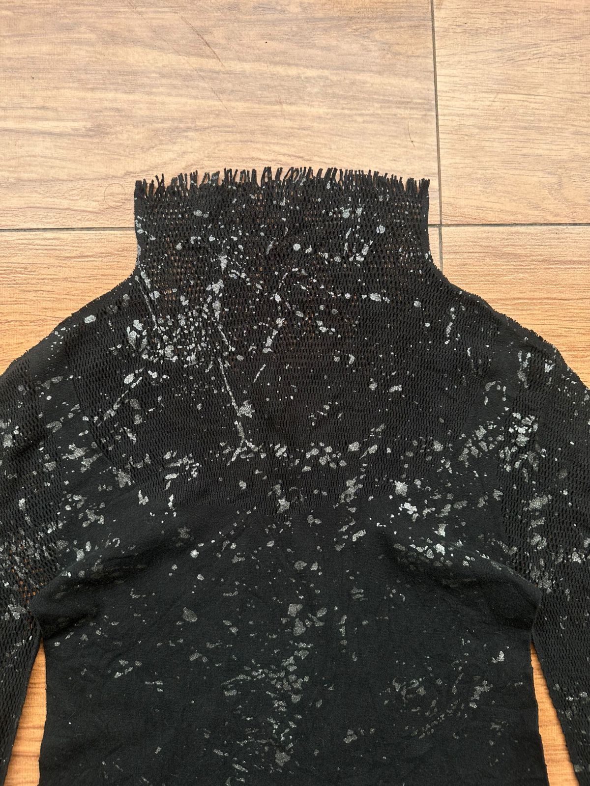 Issey Miyake Issey Miyake a poc fishnet long sleeve t shirt Size XS / US 0-2 / IT 36-38 - 4 Thumbnail