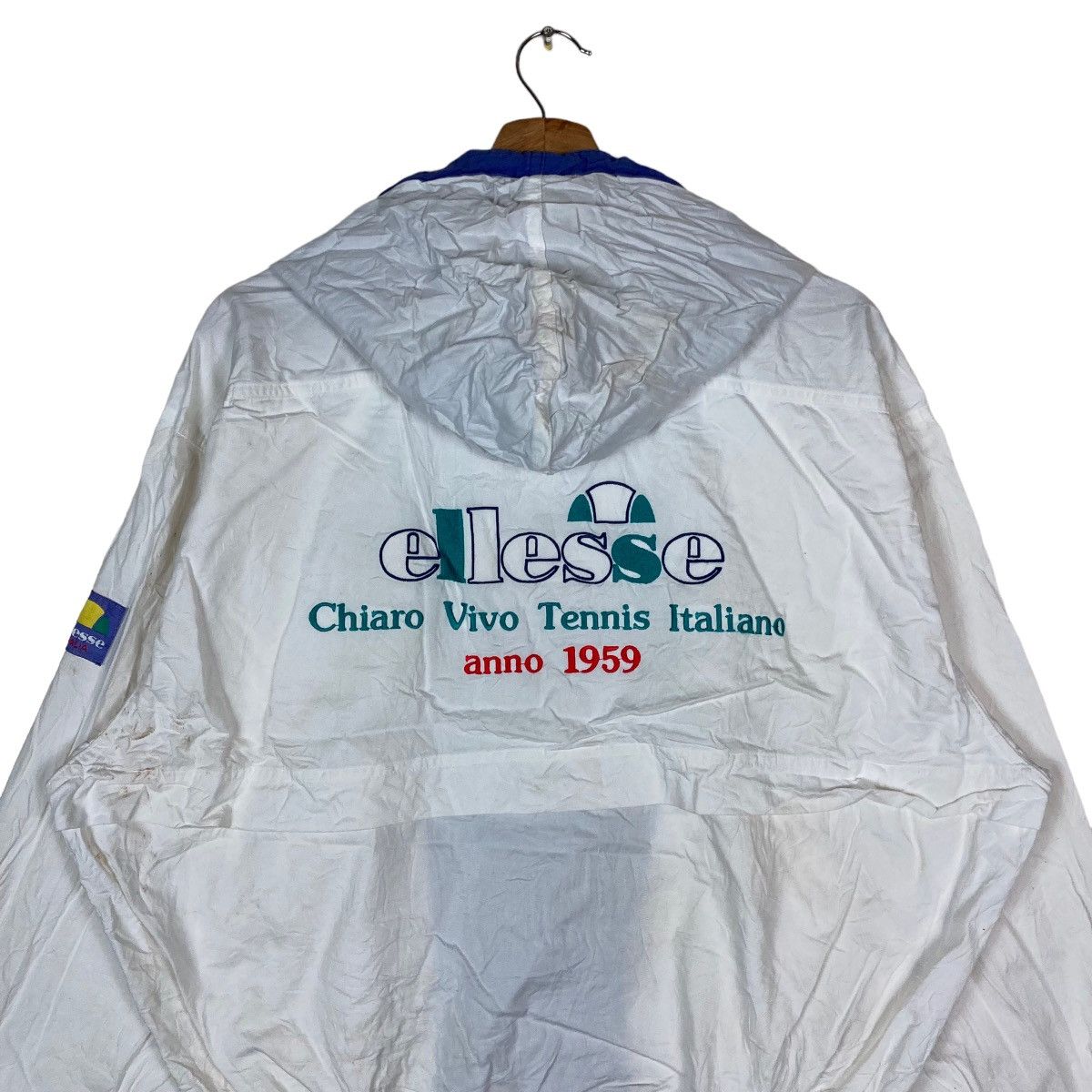Ellesse Vintage ellesse Mini Logo Snap Button Hoodie Jacket Size US L / EU 52-54 / 3 - 9 Thumbnail