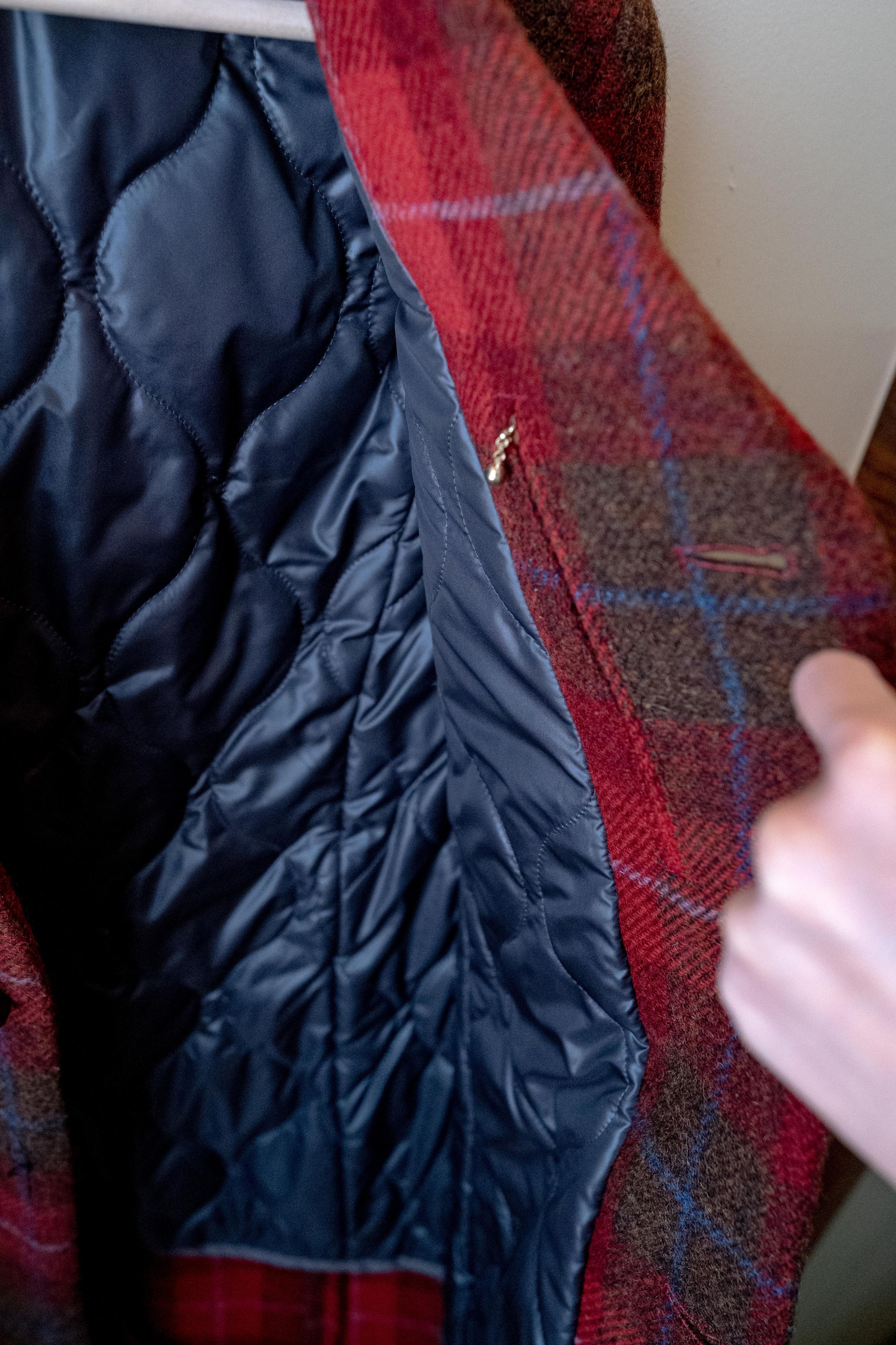 Japanese Brand Plaid/Tartan Overcoat Size US S / EU 44-46 / 1 - 4 Thumbnail