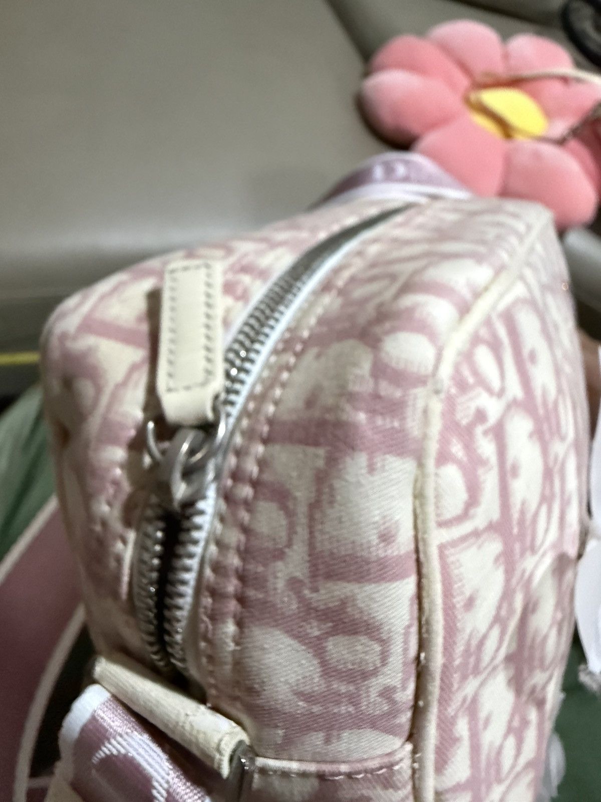 Dior Authentic Christian Dior Trotter Flower Applique Bag Size ONE SIZE - 22 Thumbnail
