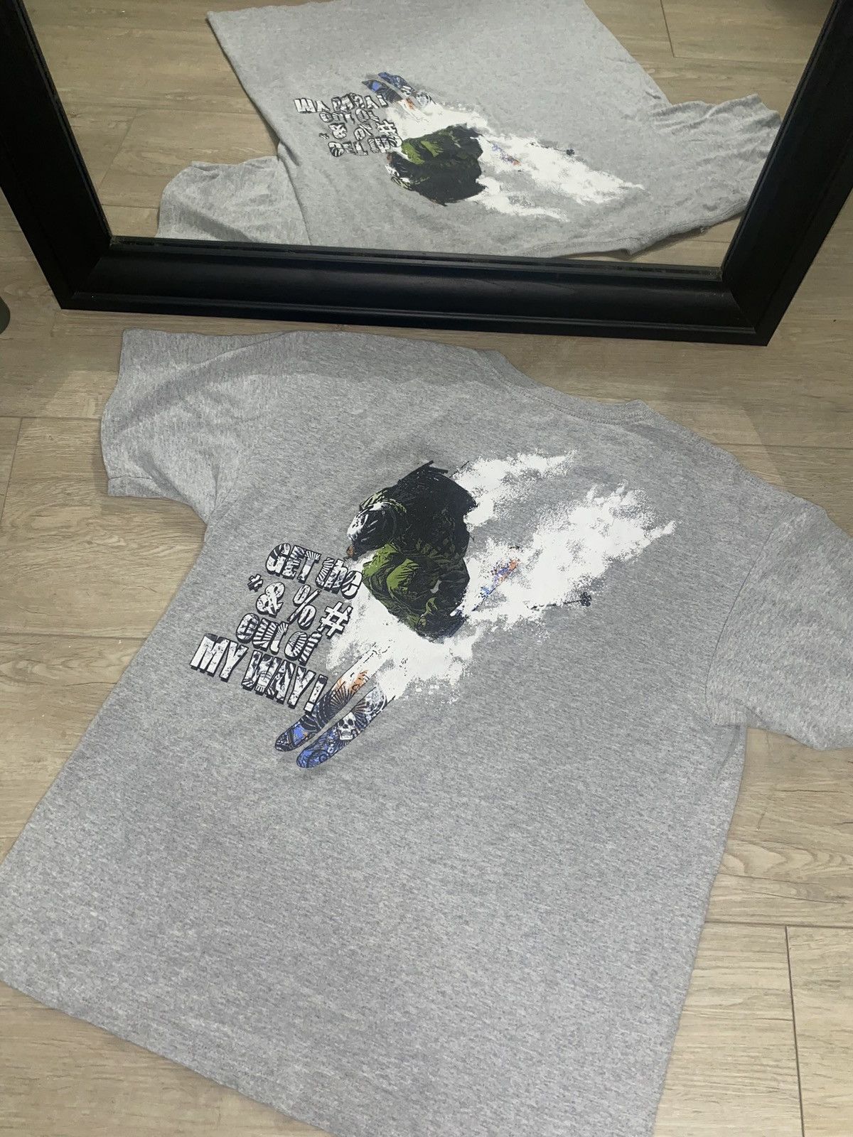Vintage Rare Vintage Humor “Get The **** Out Of My Way” Shirt Size US L / EU 52-54 / 3 - 1 Thumbnail