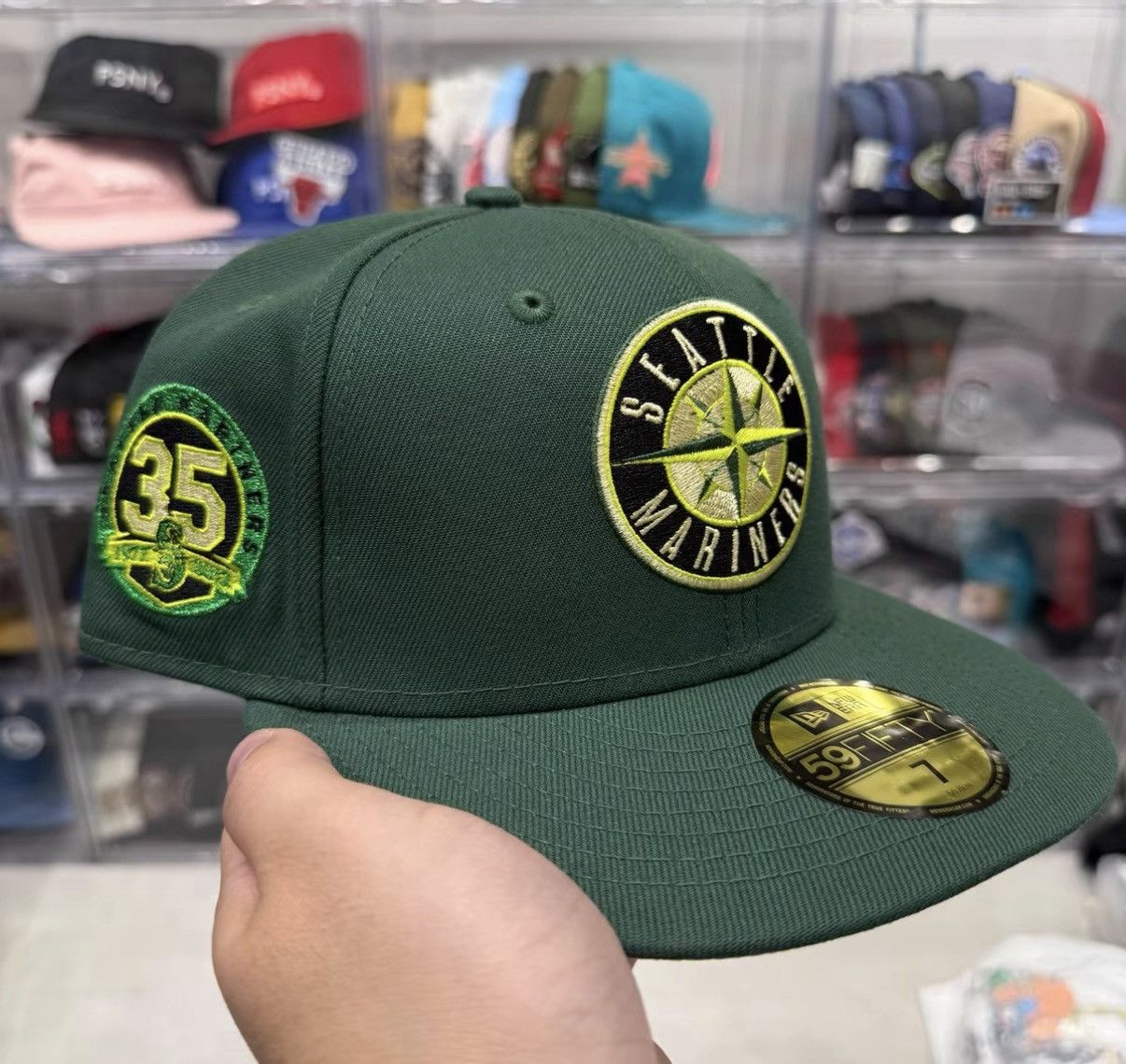 New Era New Era MLB Seattle Mariners 35th Baseball Cap J32 Size ONE SIZE - 1 Thumbnail