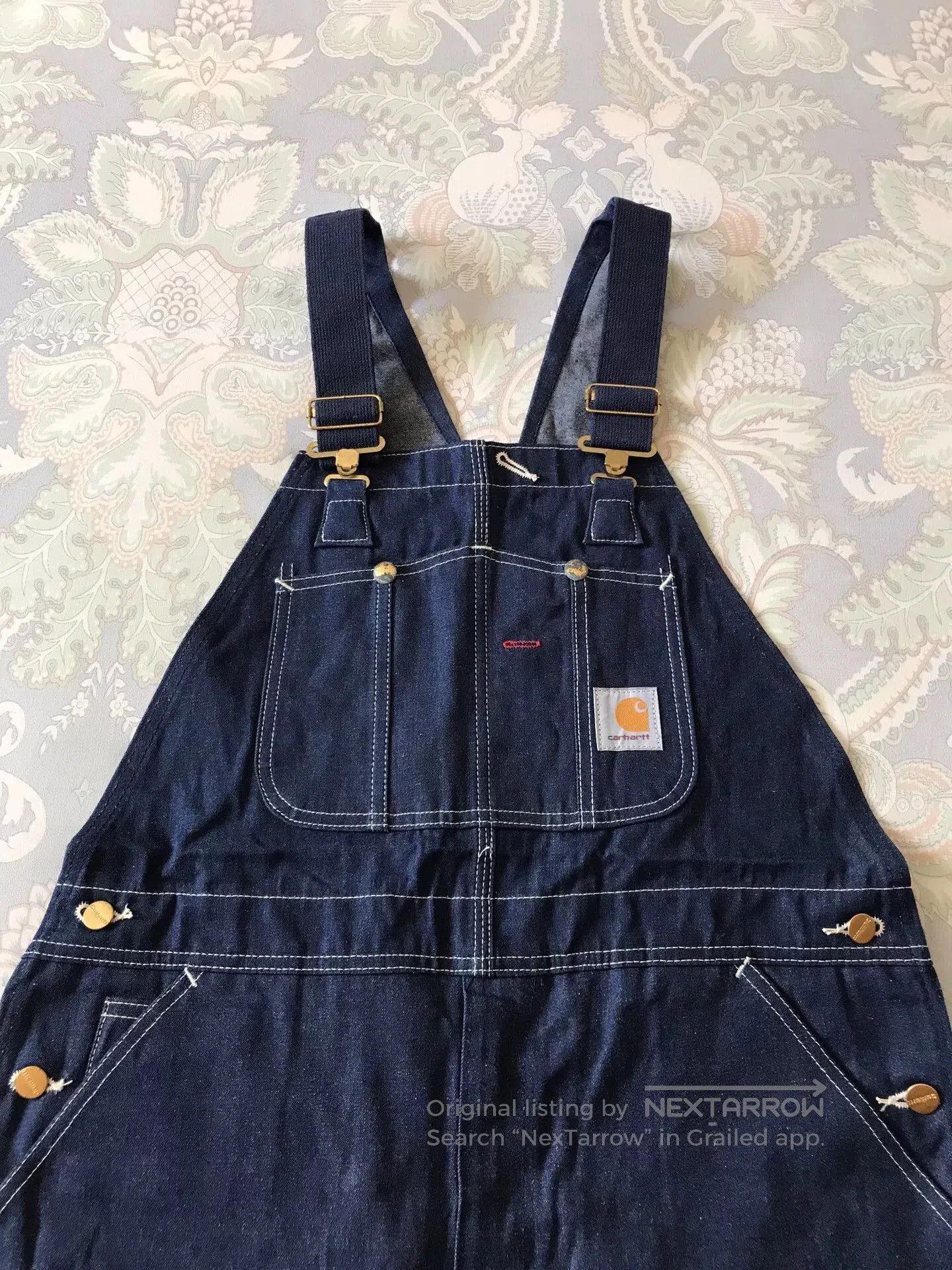 Carhartt Carhartt R08 Denim Overalls USA Made. Size US 38 / EU 54 - 1 Thumbnail