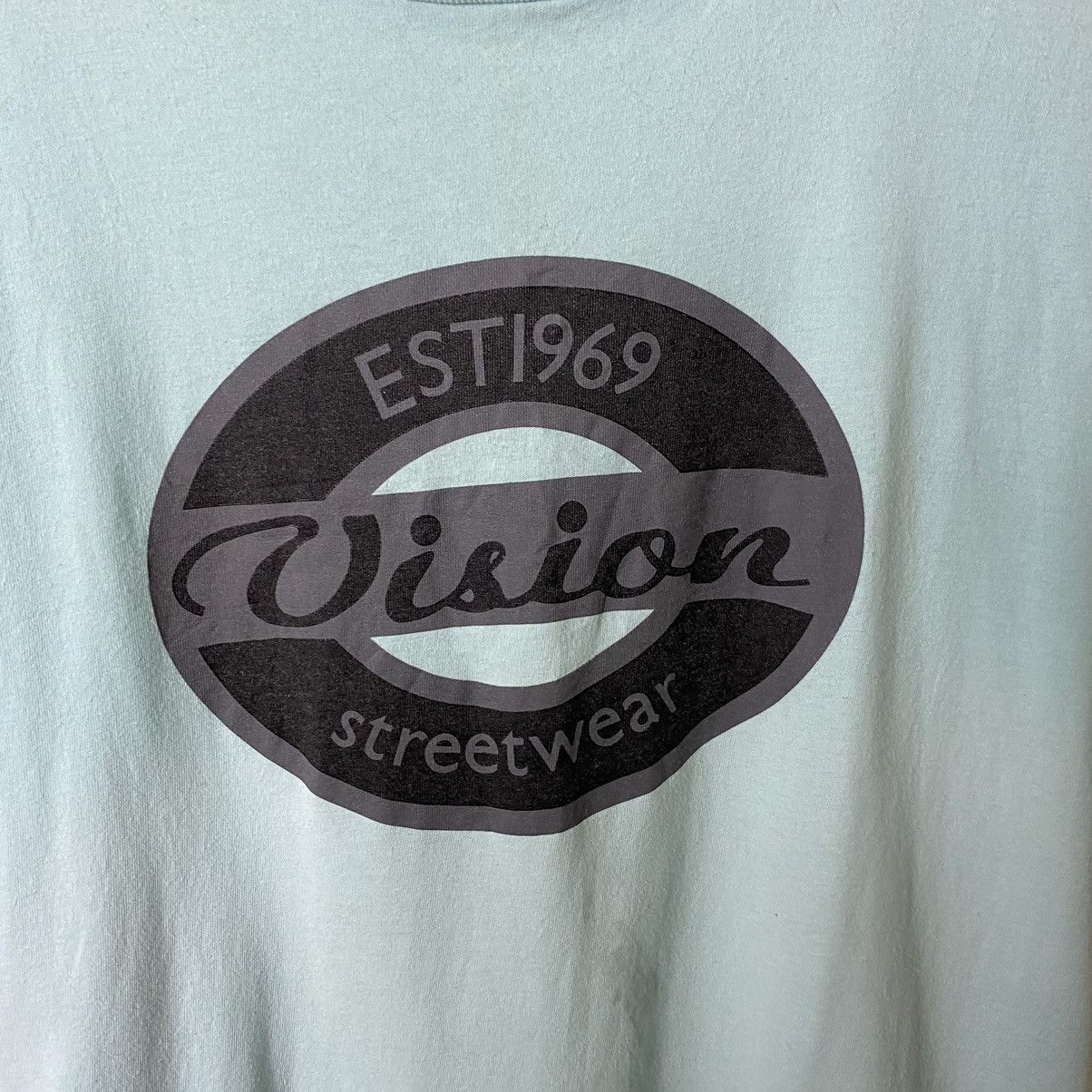 Vintage × Vision Streetwear Vintage 1990s Vision Streetwear Skater T Shirt Size US L / EU 52-54 / 3 - 2 Thumbnail