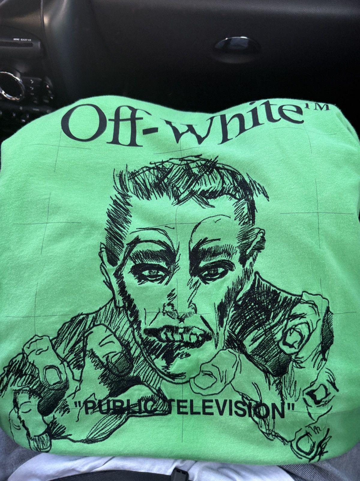 Off-White Off White “Public Television” Longsleeve/turtleneck Size US S / EU 44-46 / 1 - 1 Thumbnail