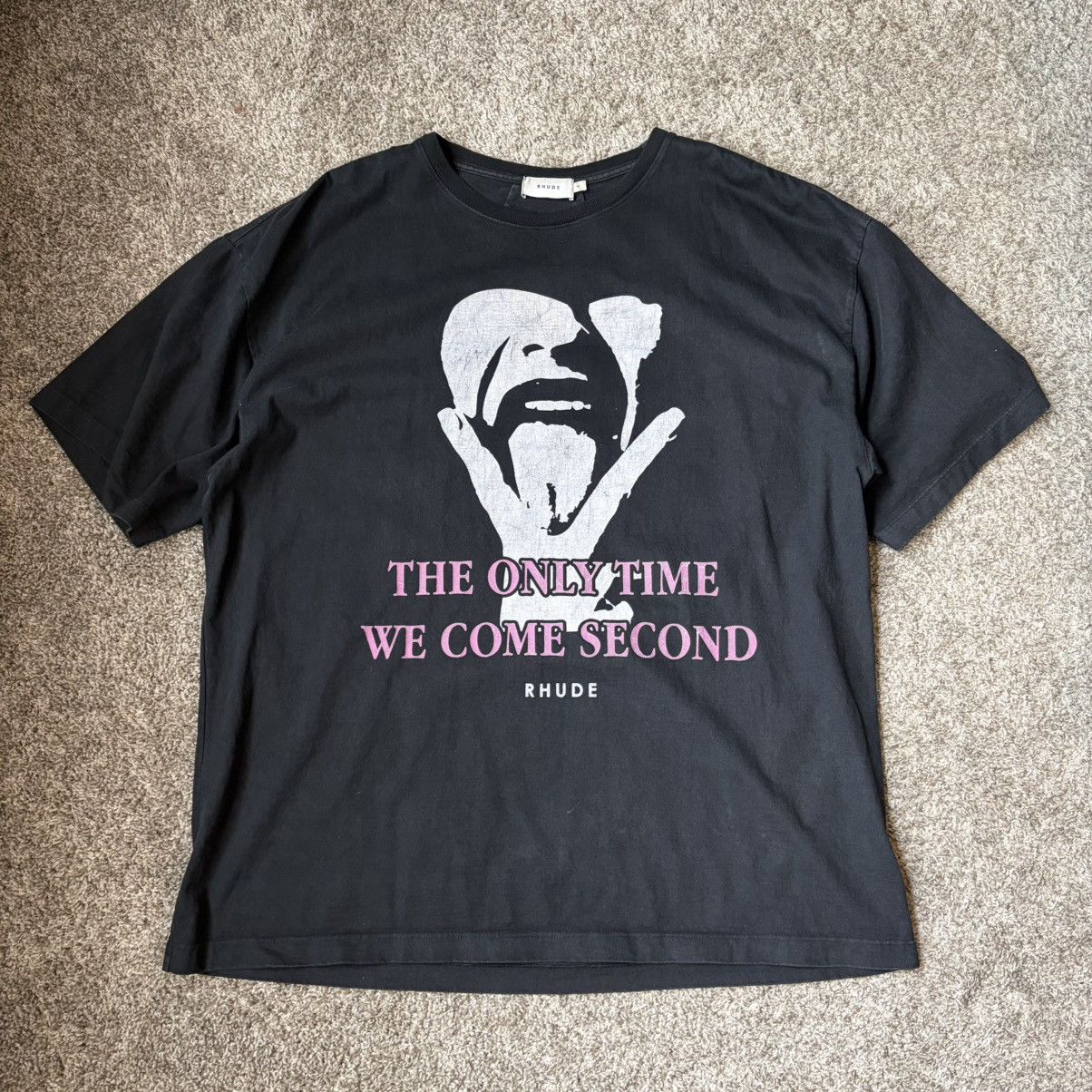 Rhude Rhude Come Second Tee Size XL Size US XL / EU 56 / 4 - 1 Thumbnail