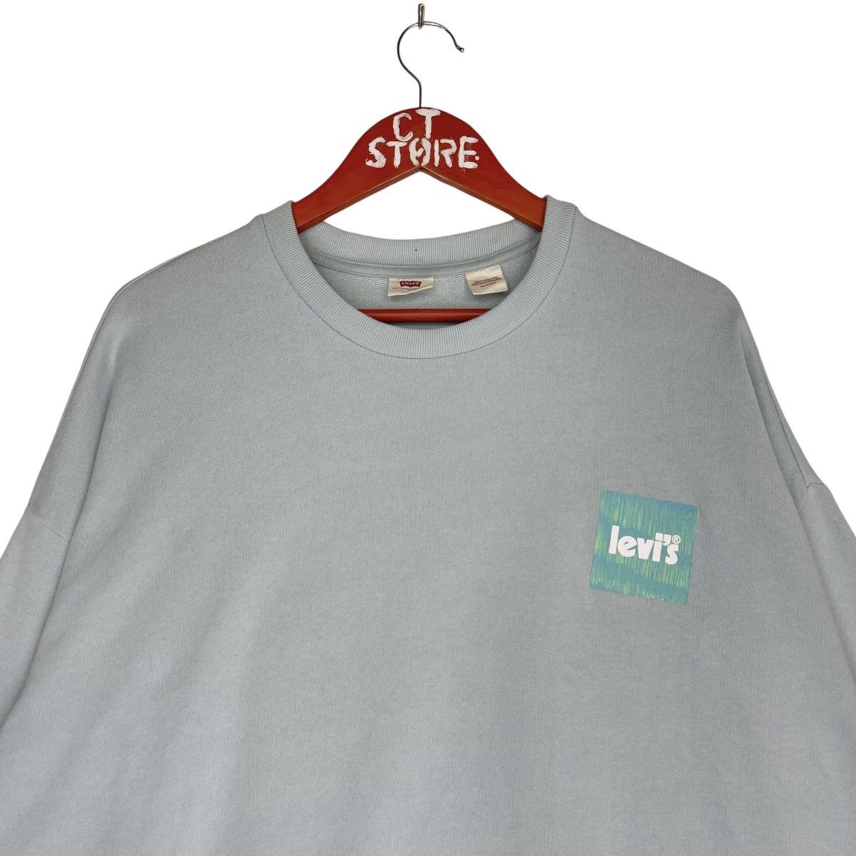 Levi's Levis Nature Big Logo Crewneck Sweatshirt Size US XL / EU 56 / 4 - 3 Thumbnail